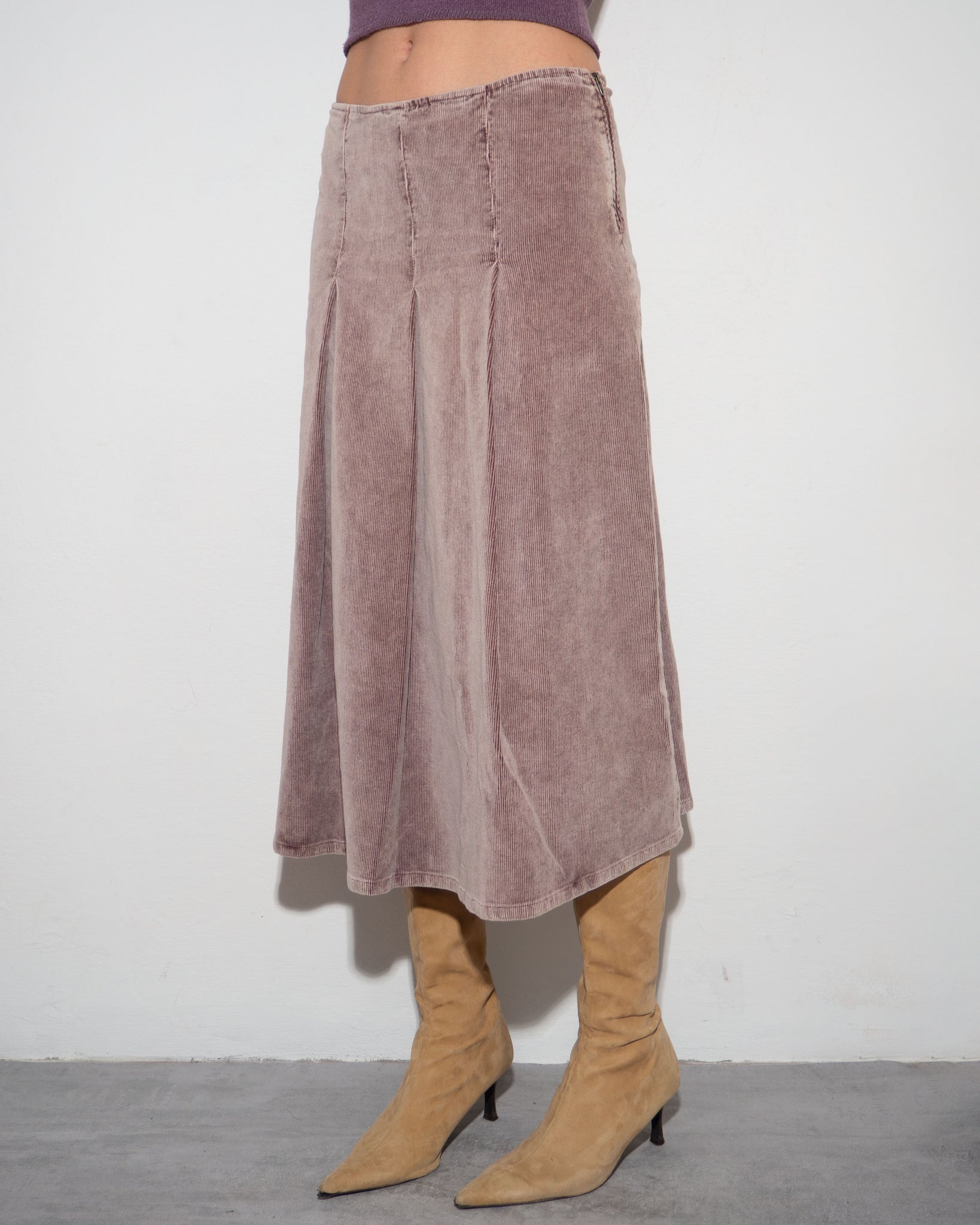Max Mara Corduroy Skirt