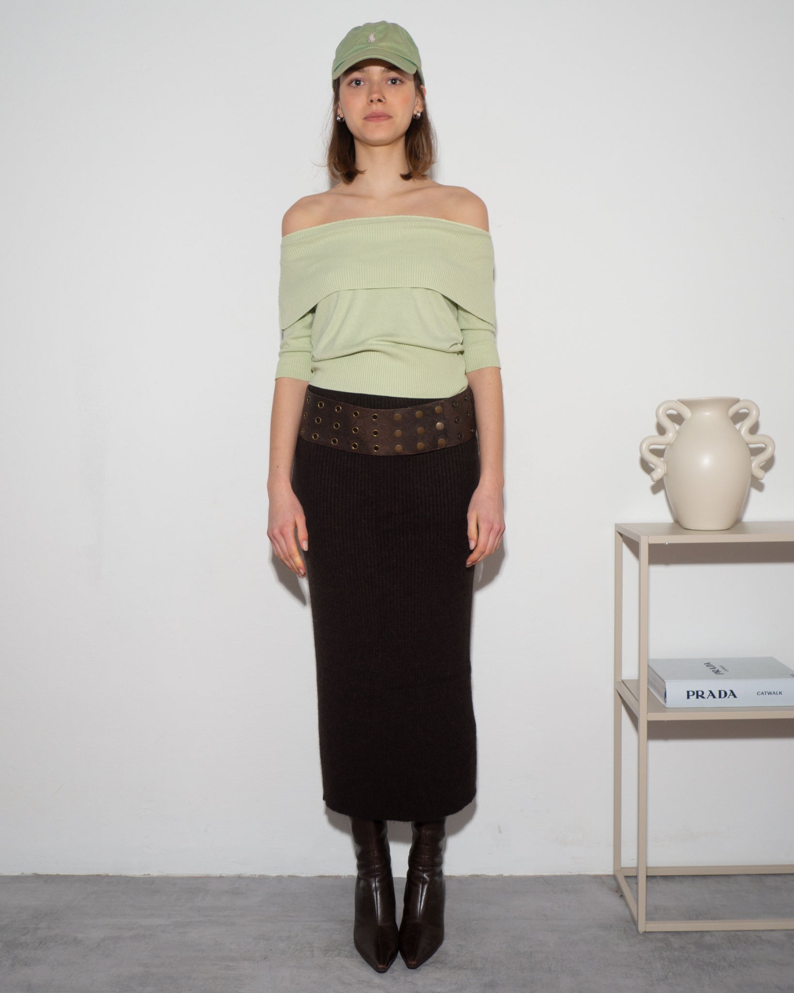 Knitted Maxi Skirt