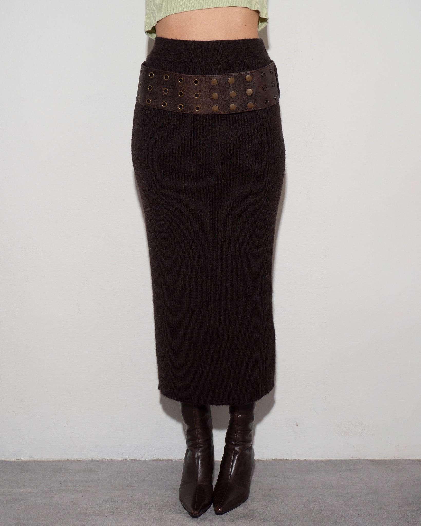 Knitted Maxi Skirt