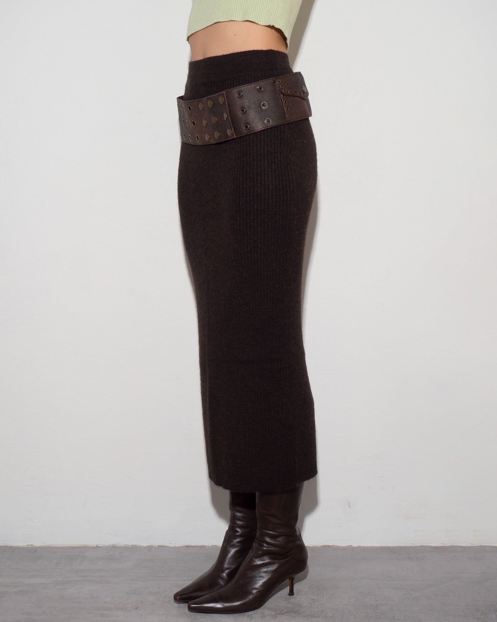 Knitted Maxi Skirt