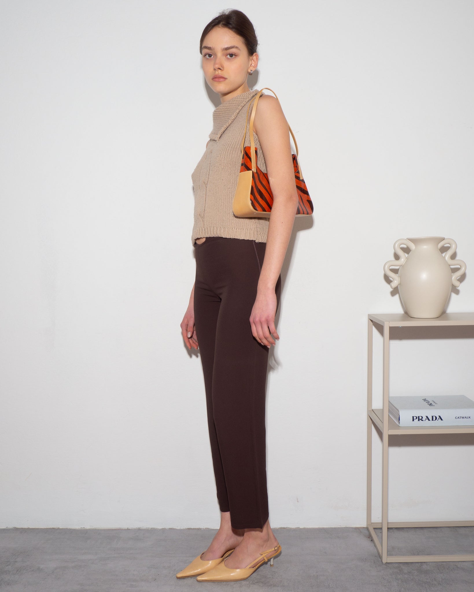 Cable Knit Vest