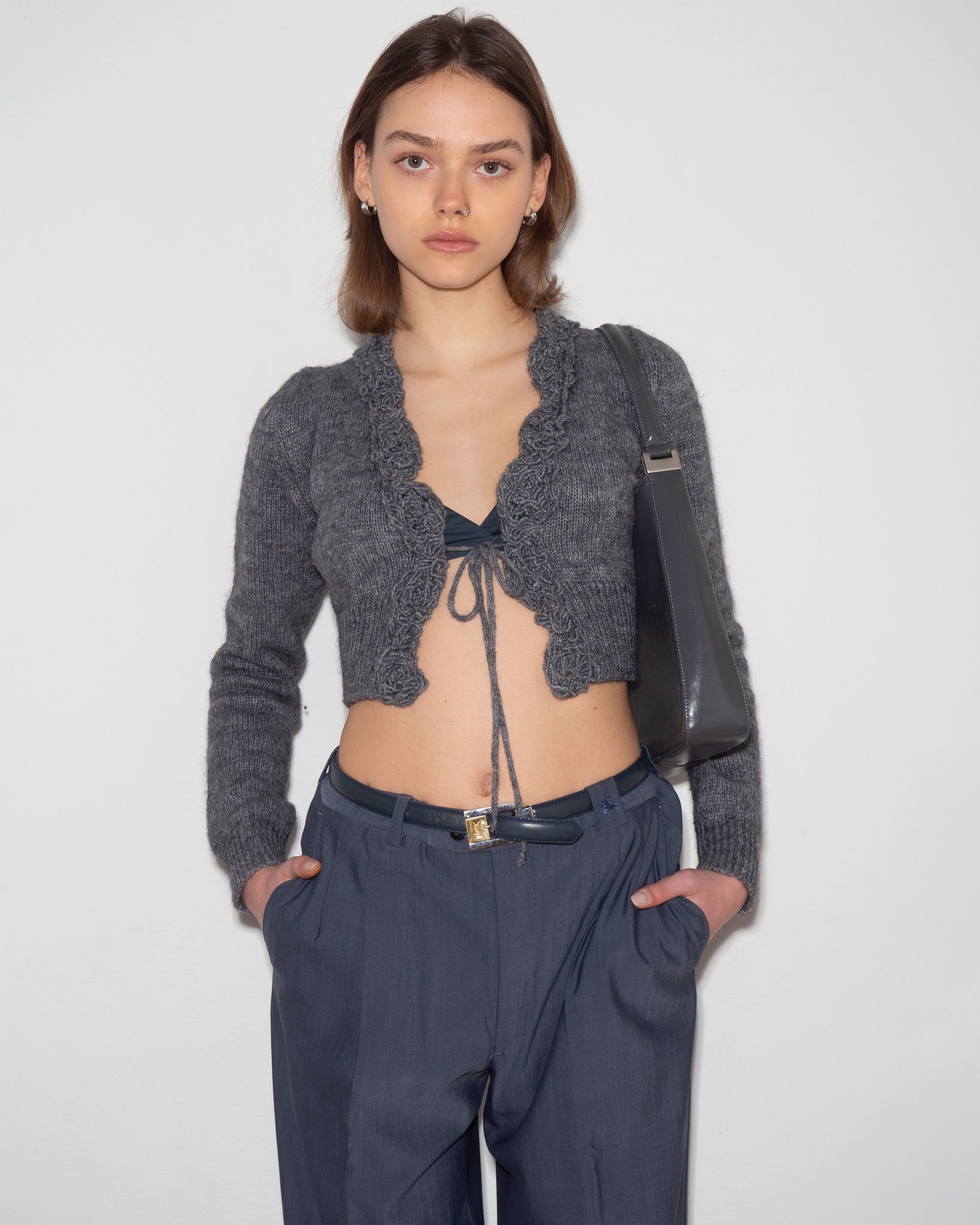 Mohair Blend Shrug