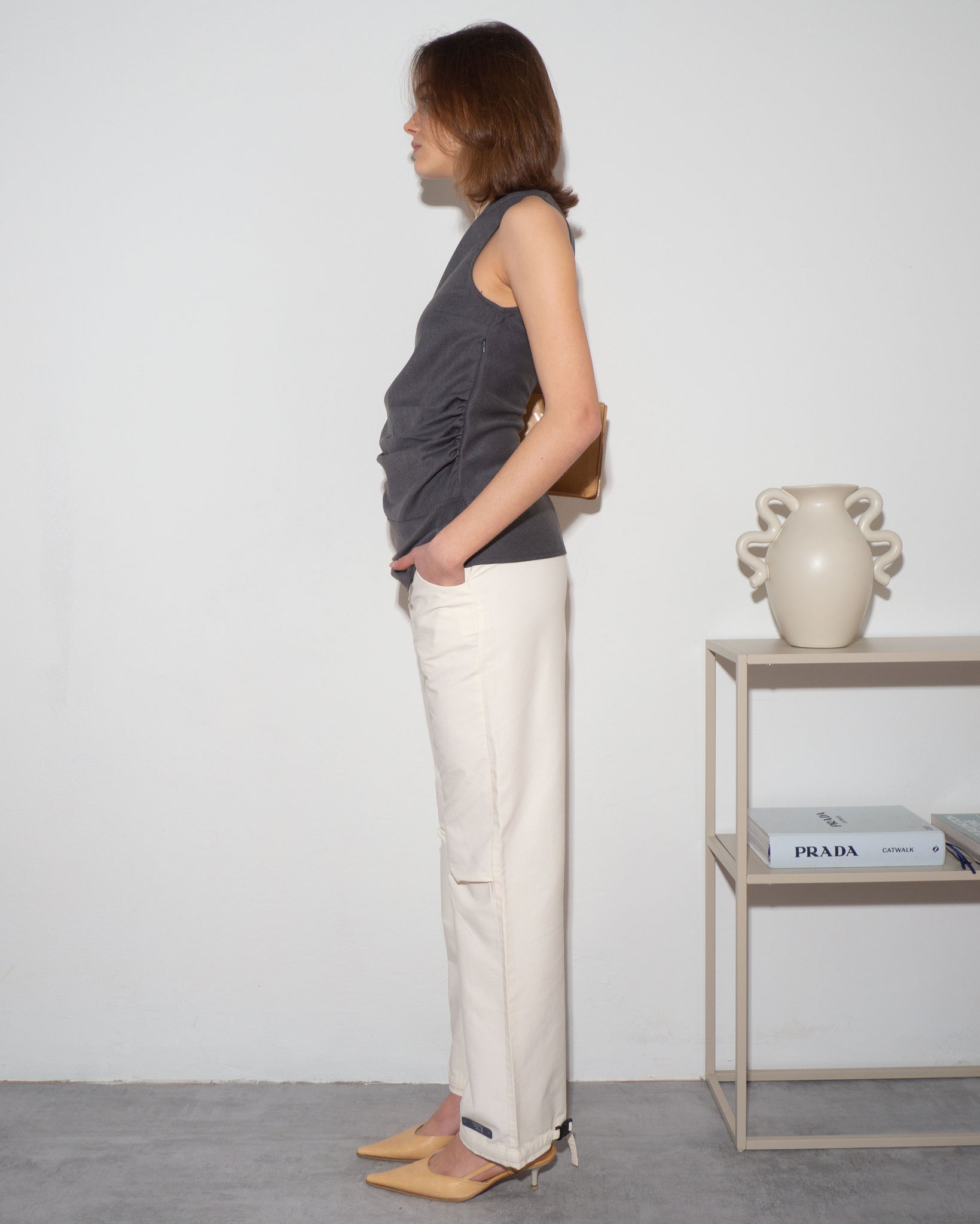 Single Shoulder Top