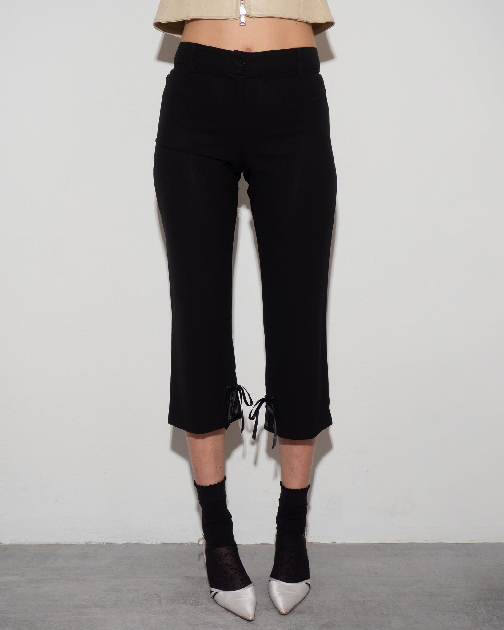 Wool Capri Pants