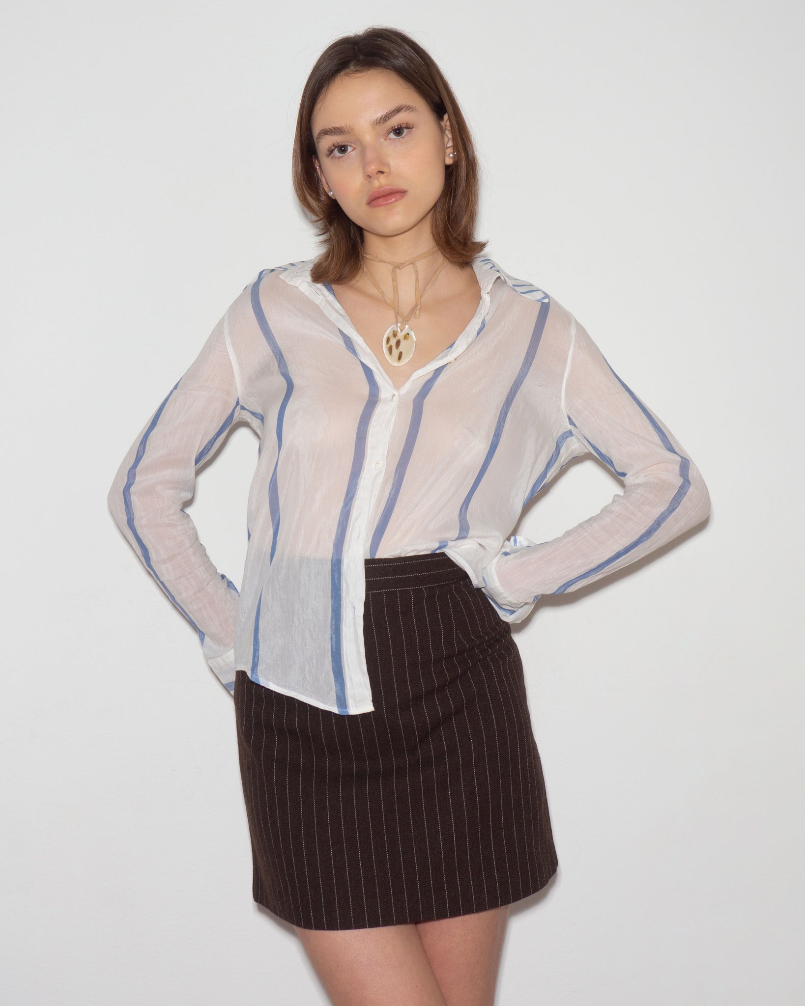 Armani Sheer Blouse