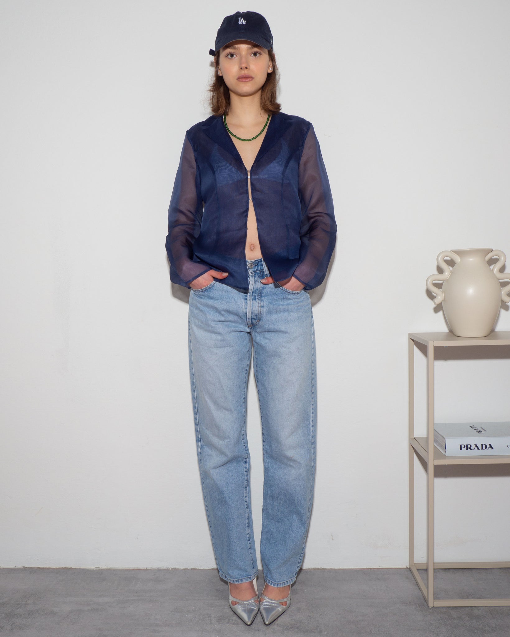 Silk Organza Blouse