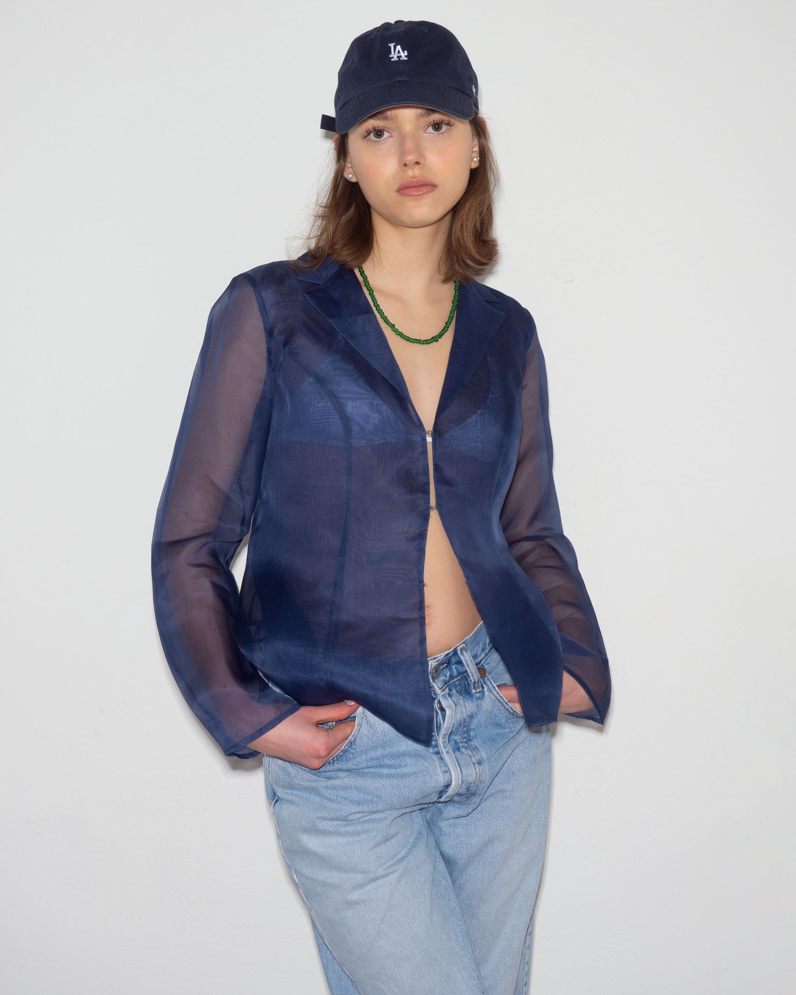 Silk Organza Blouse
