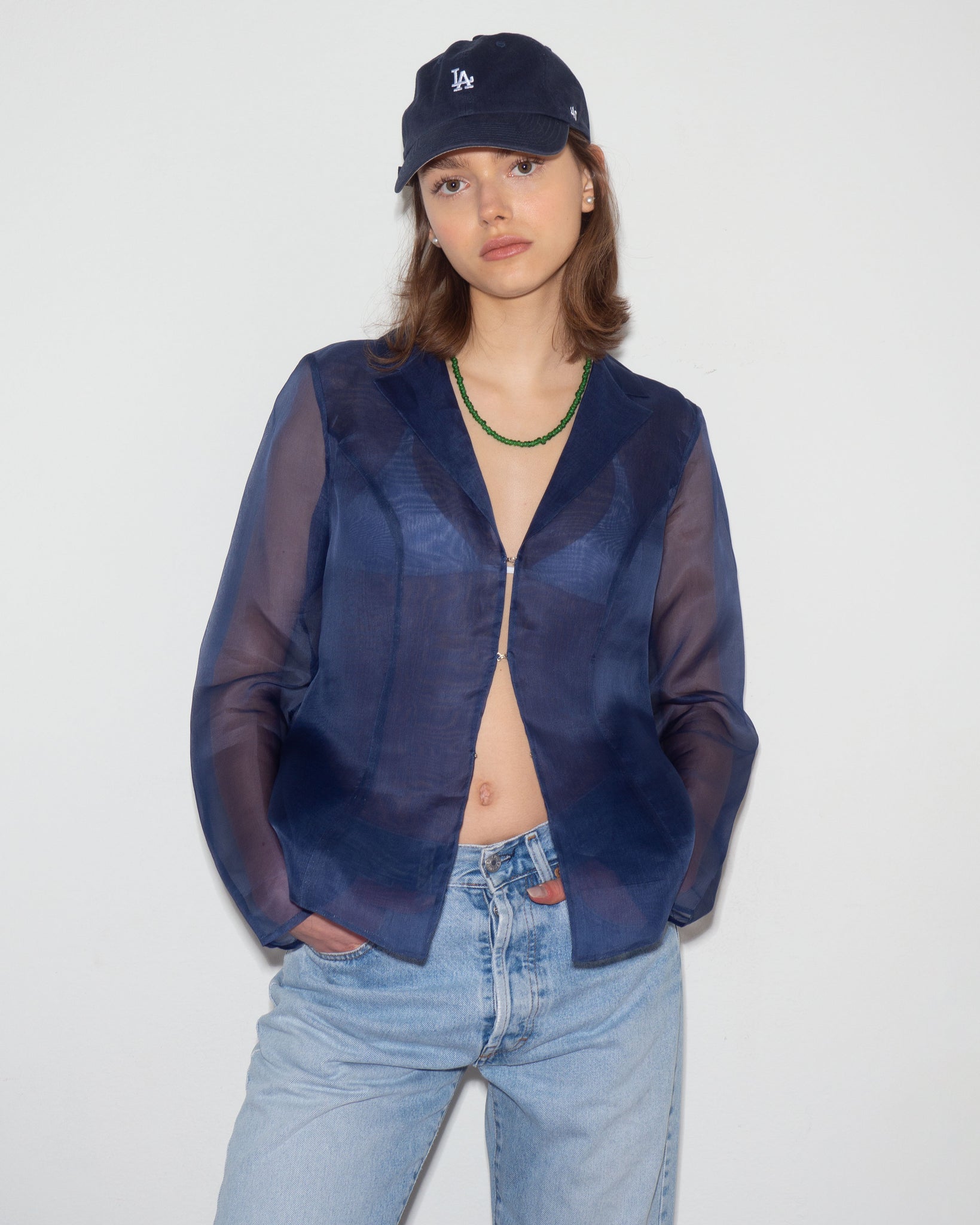 Silk Organza Blouse