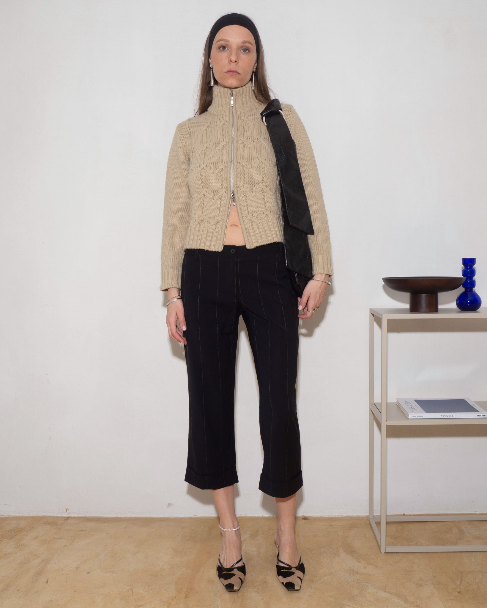 Zip Knit Cardigan