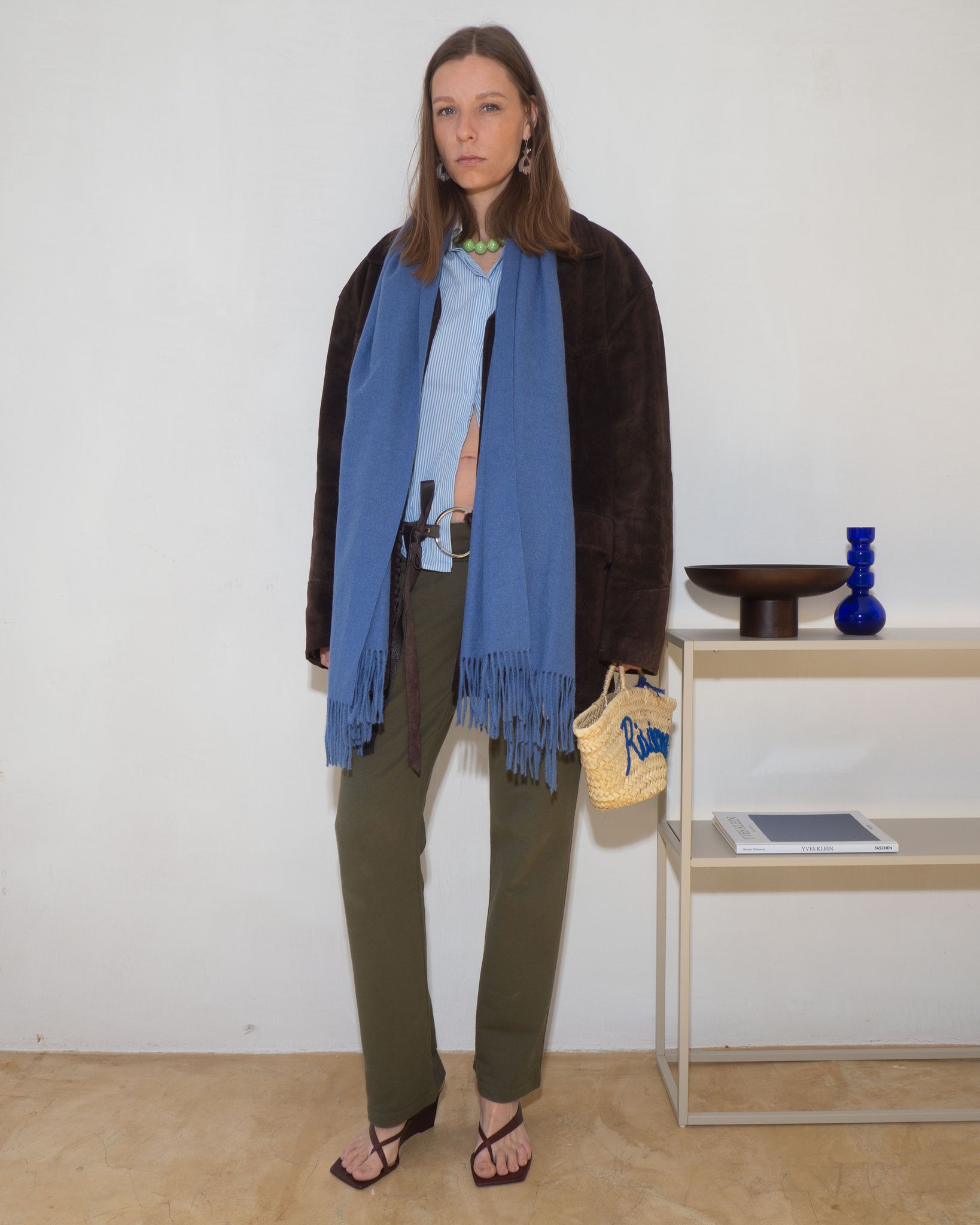 Brown Suede Coat