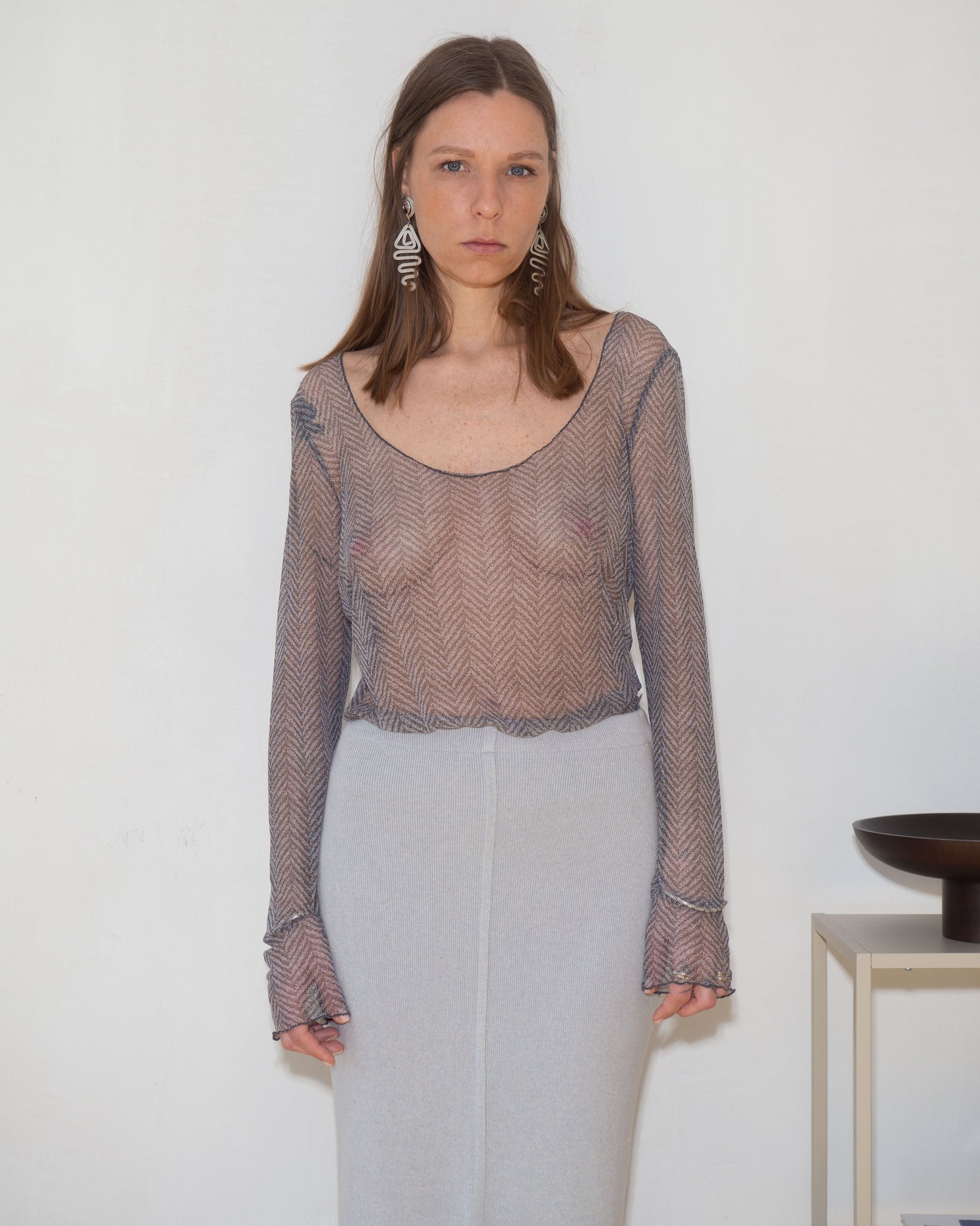 Gianfranco Ferre Sheer Top