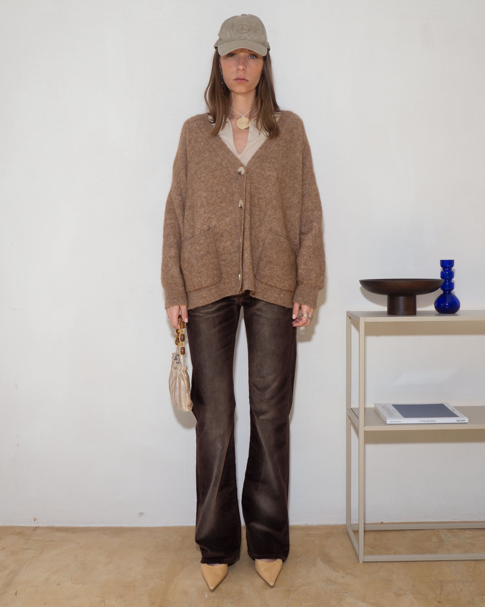 Mohair Oversized Cardigan