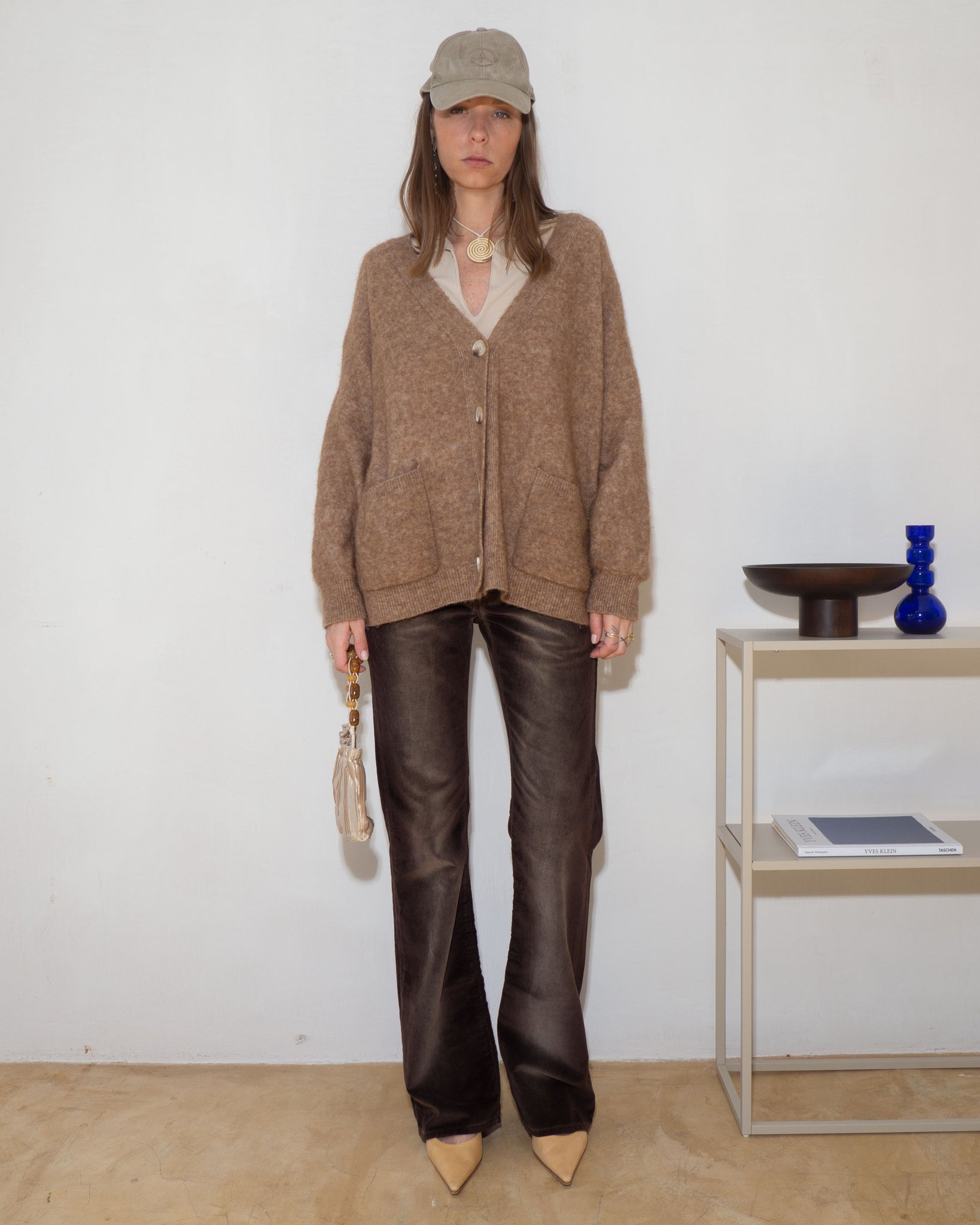 Mohair Oversized Cardigan