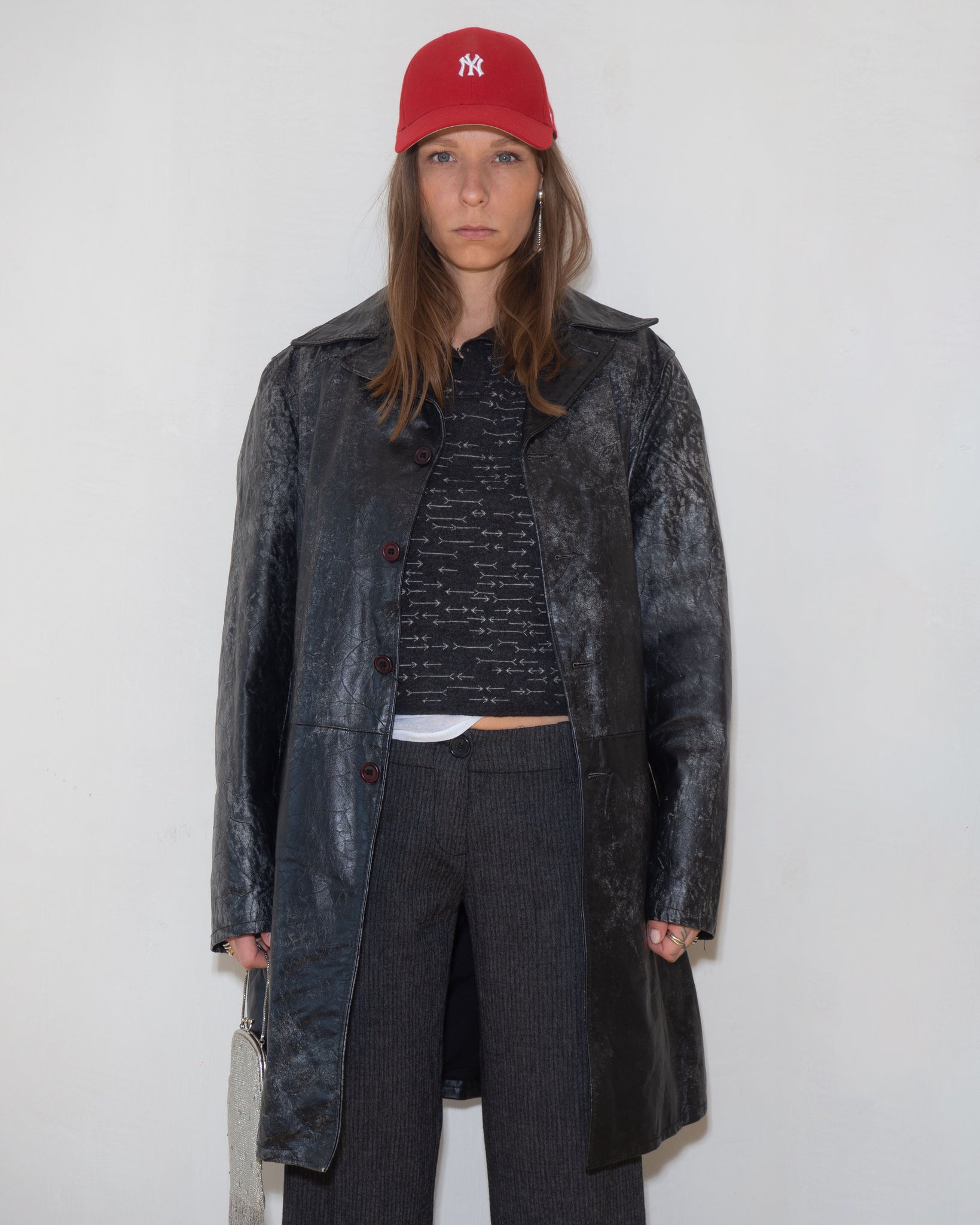Aged Leather Jacket