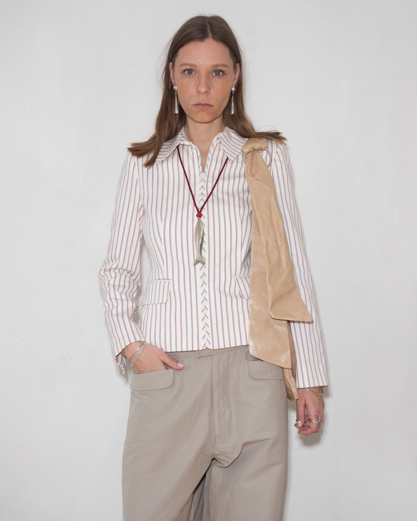 Zip Blazer Jacket