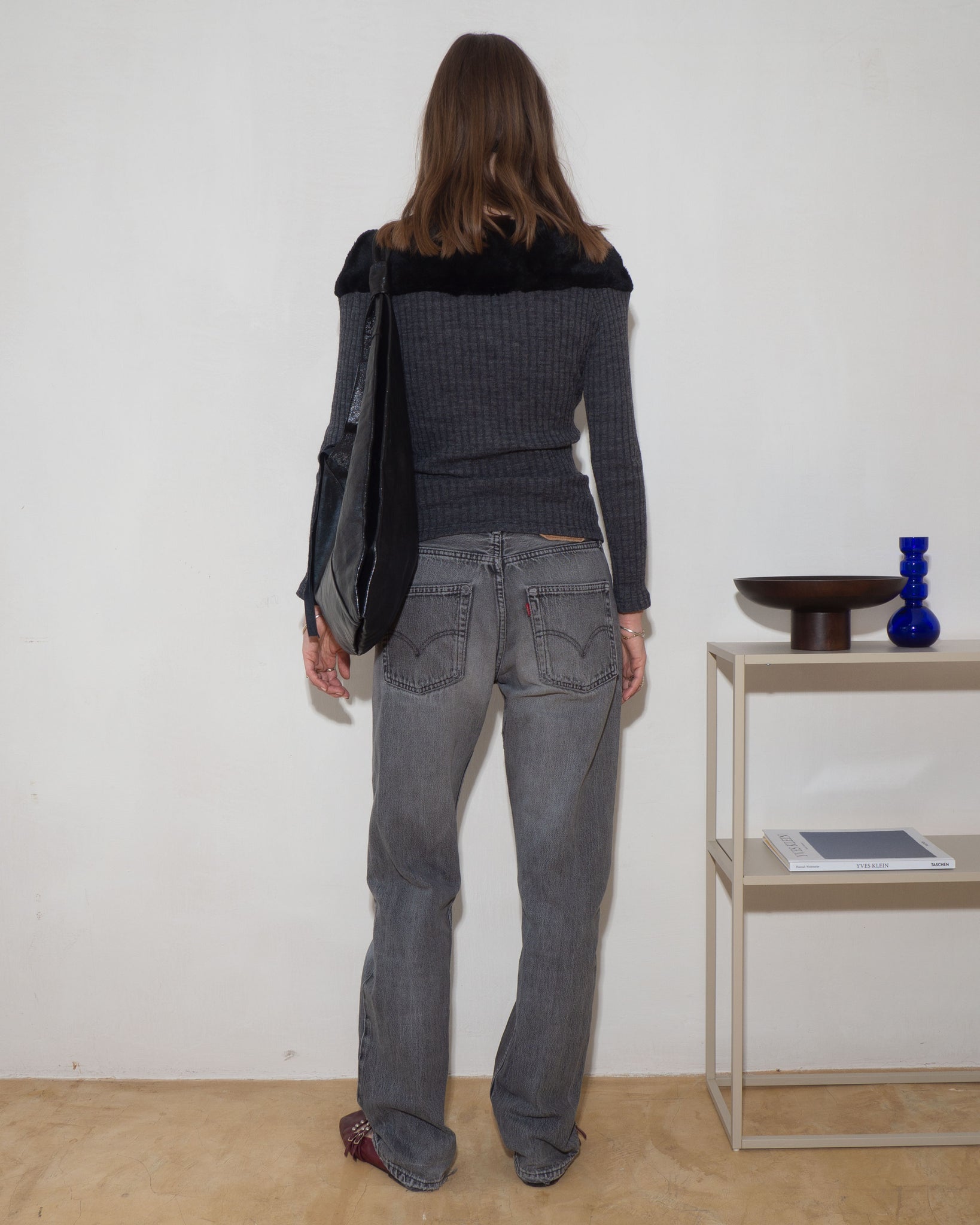 Furry Zip Cardigan