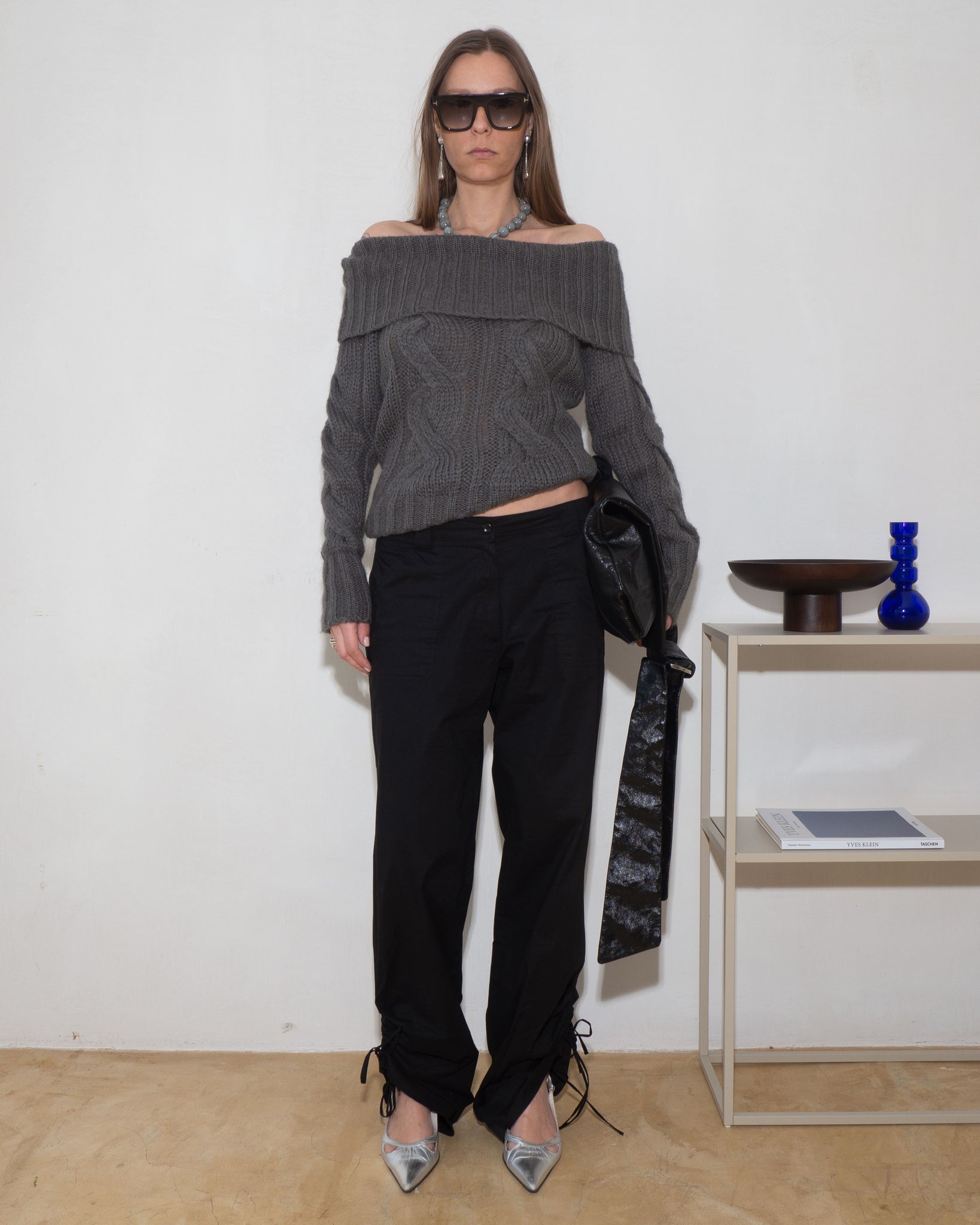 Cold Shoulder Knit