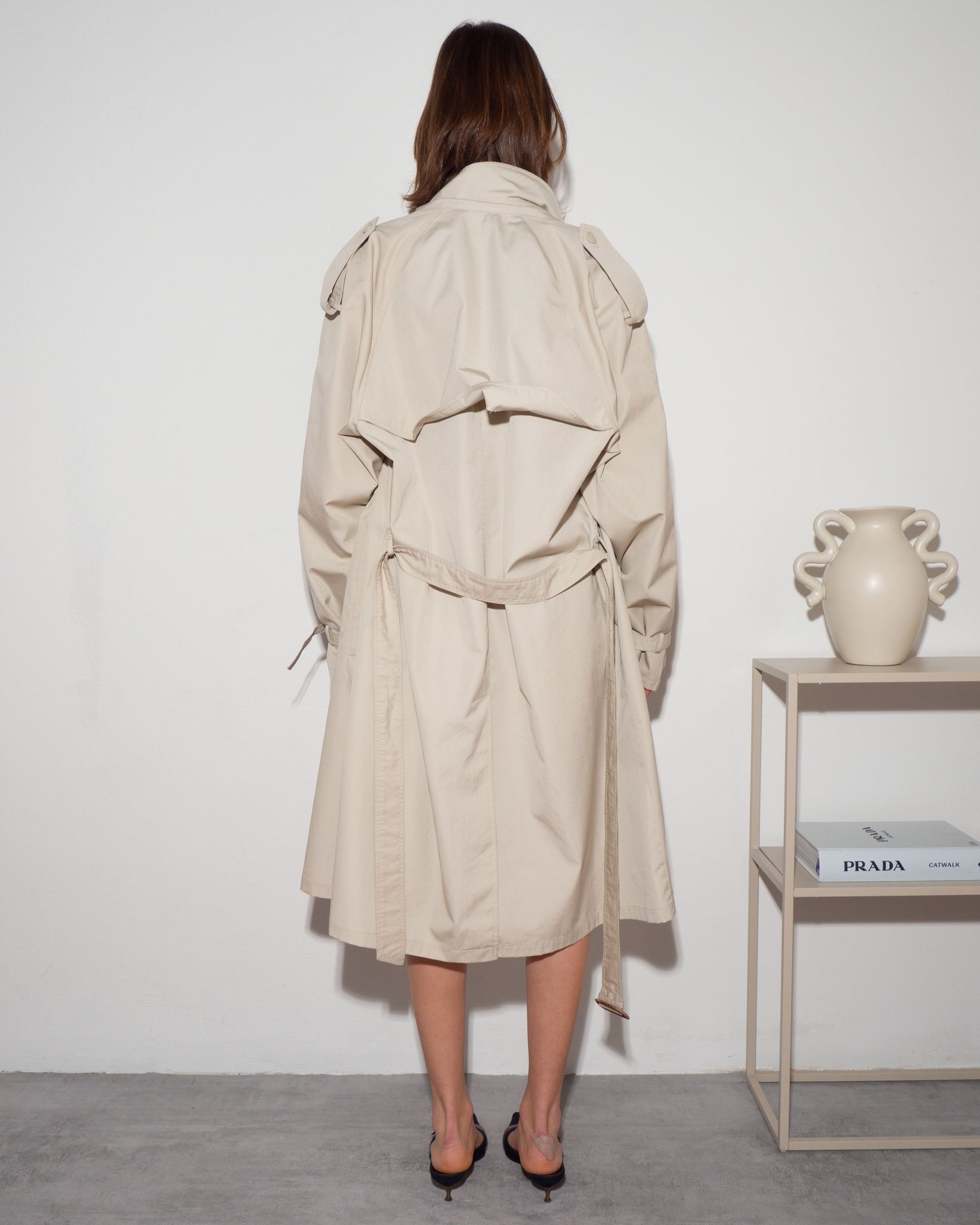 Beige Trench Coat