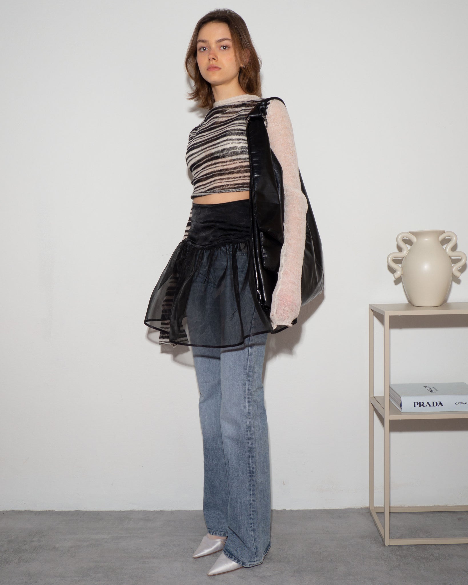 Krizia Sheer Skirt