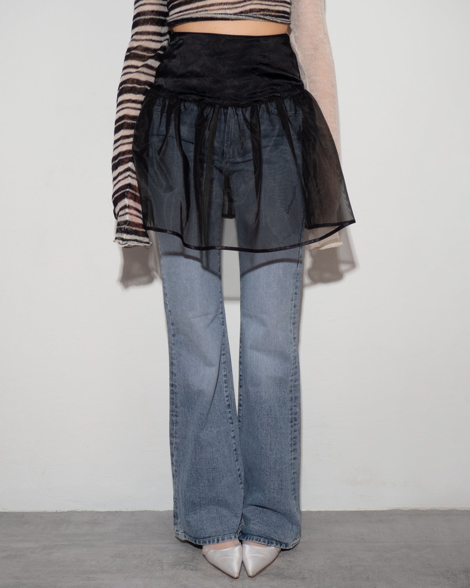 Krizia Sheer Skirt