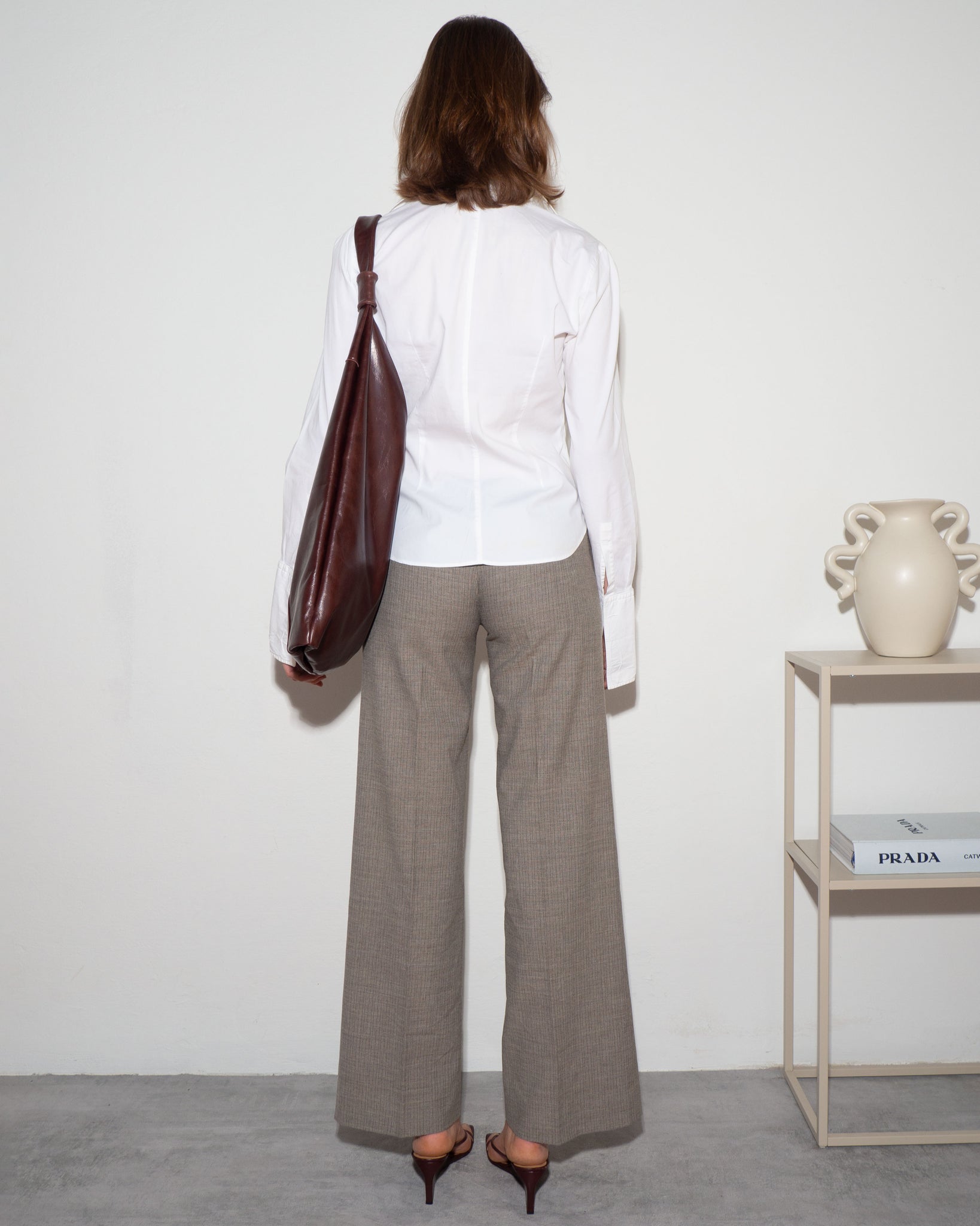 Armani White Blouse