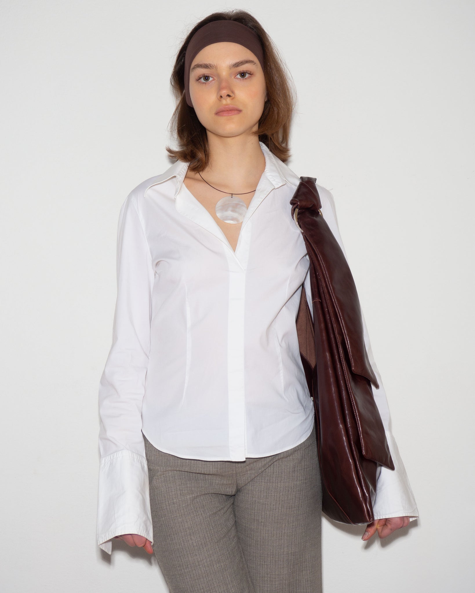 Armani White Blouse