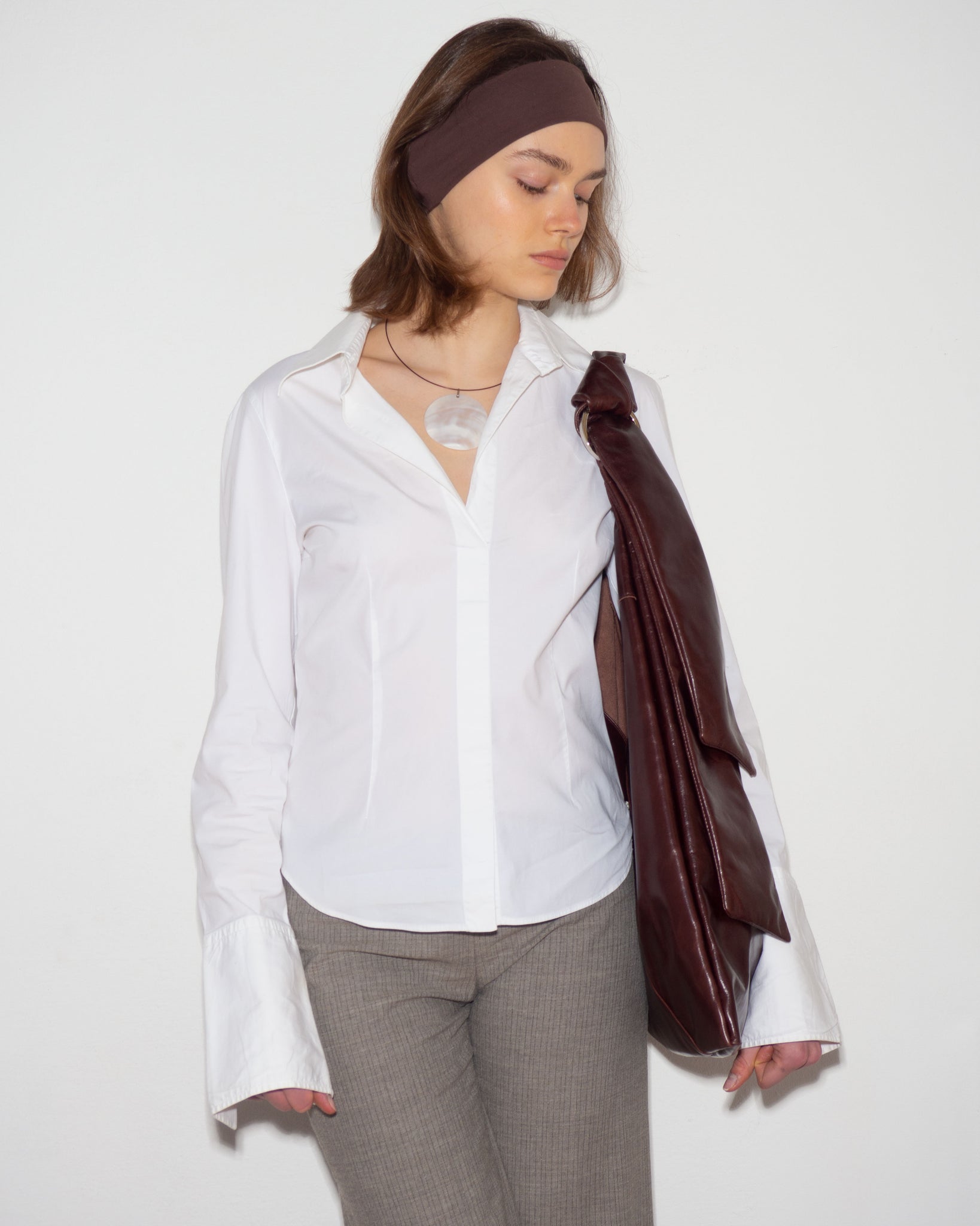 Armani White Blouse