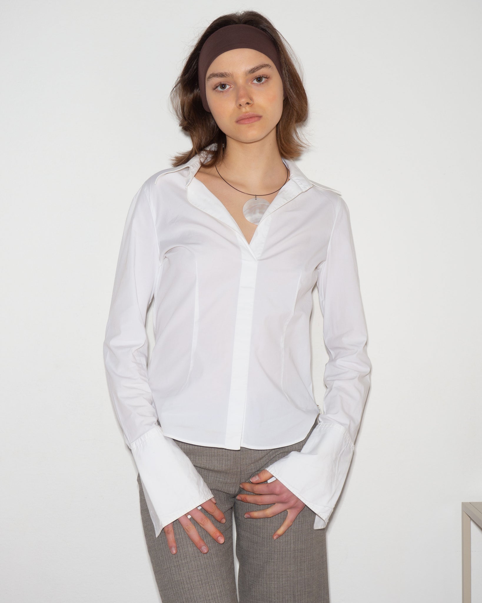Armani White Blouse