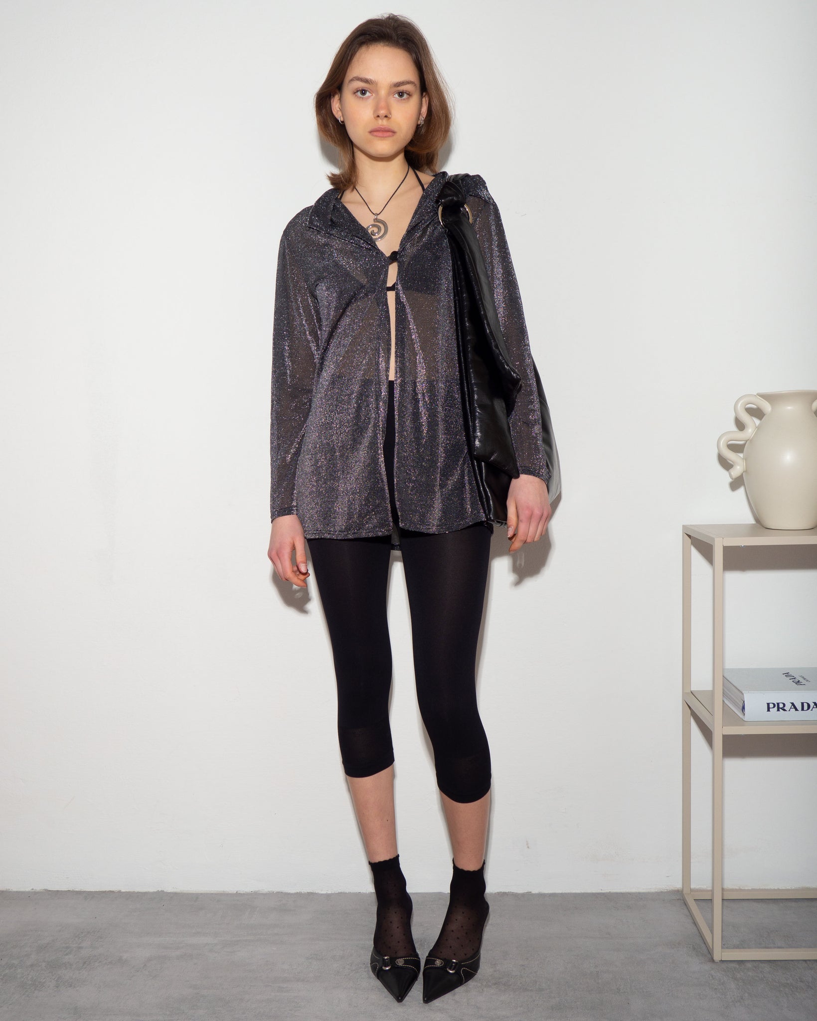 Shimmer Sheer Blouse