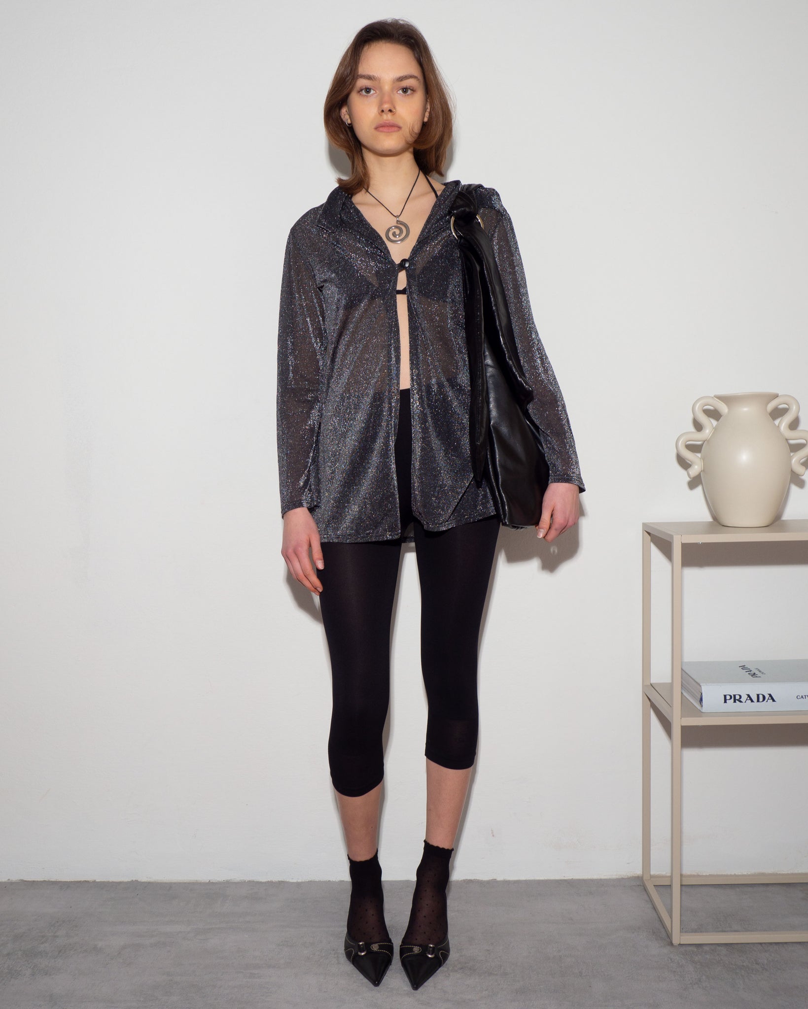Shimmer Sheer Blouse