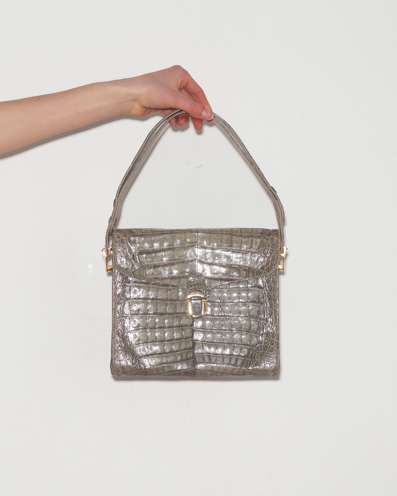 Embossed Leather Bag