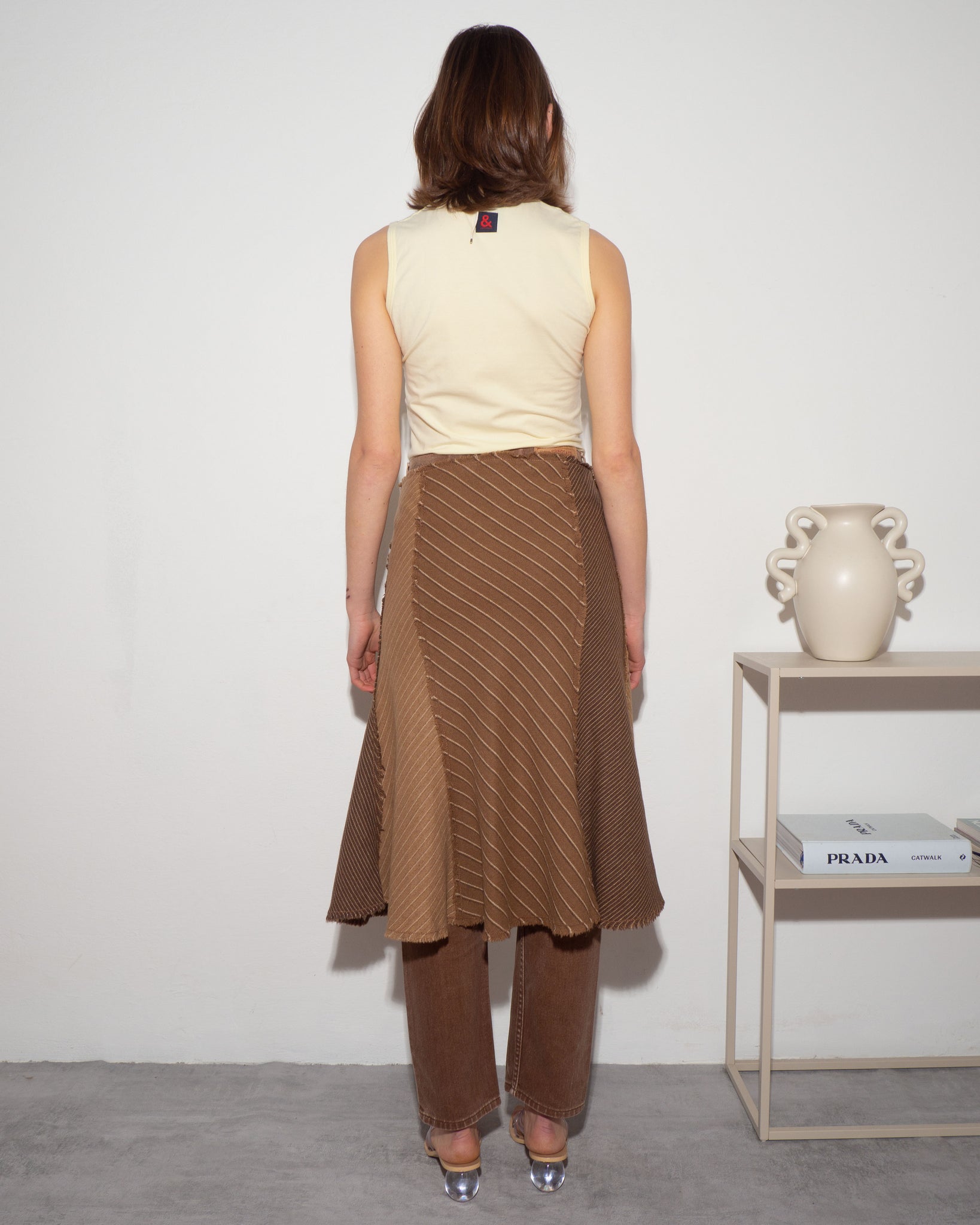 Moschino Camel Skirt