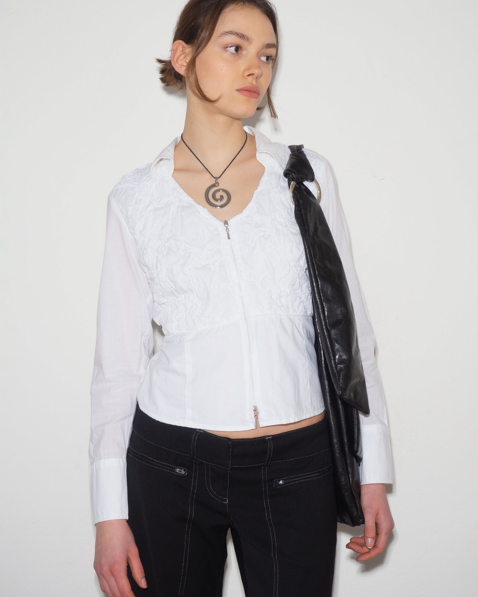 Corset Zip Blouse