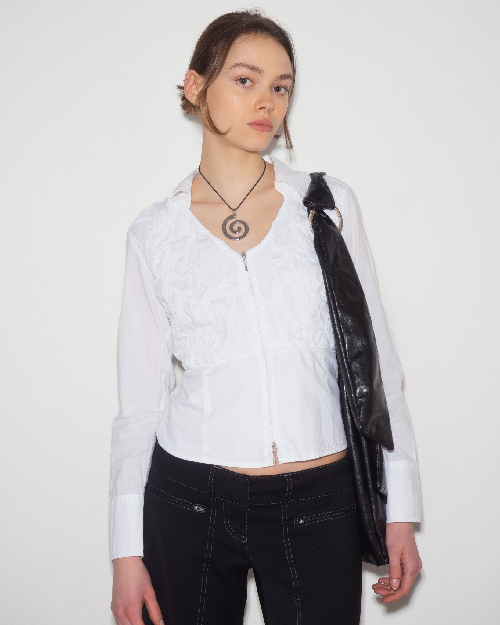 Corset Zip Blouse