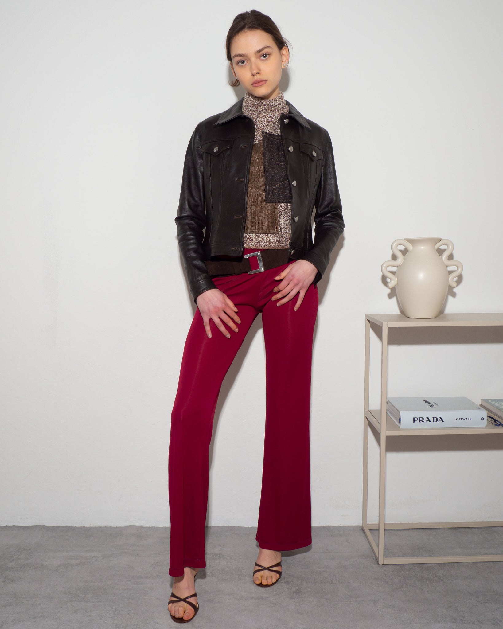 Max Mara Leather Jacket