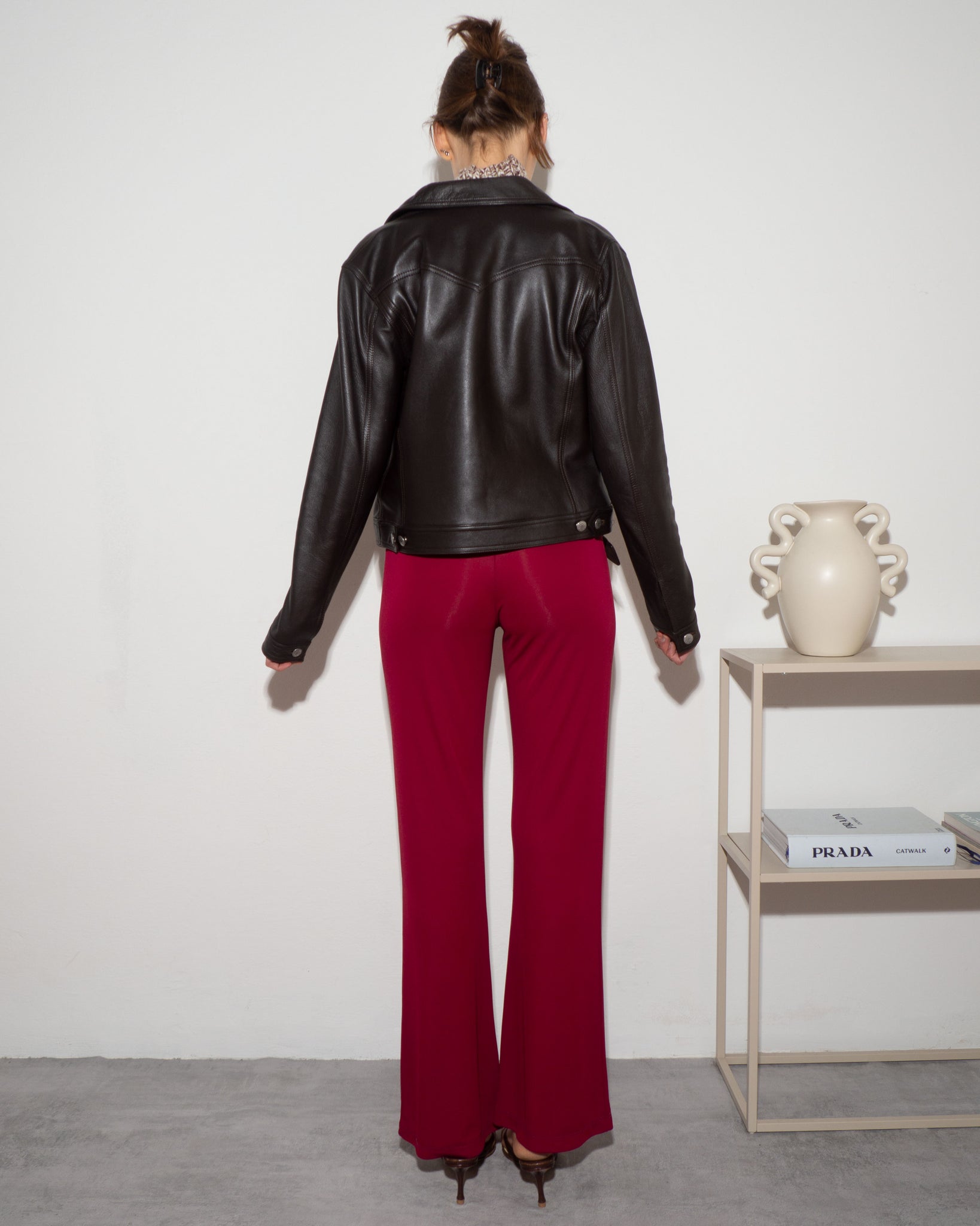 Max Mara Leather Jacket