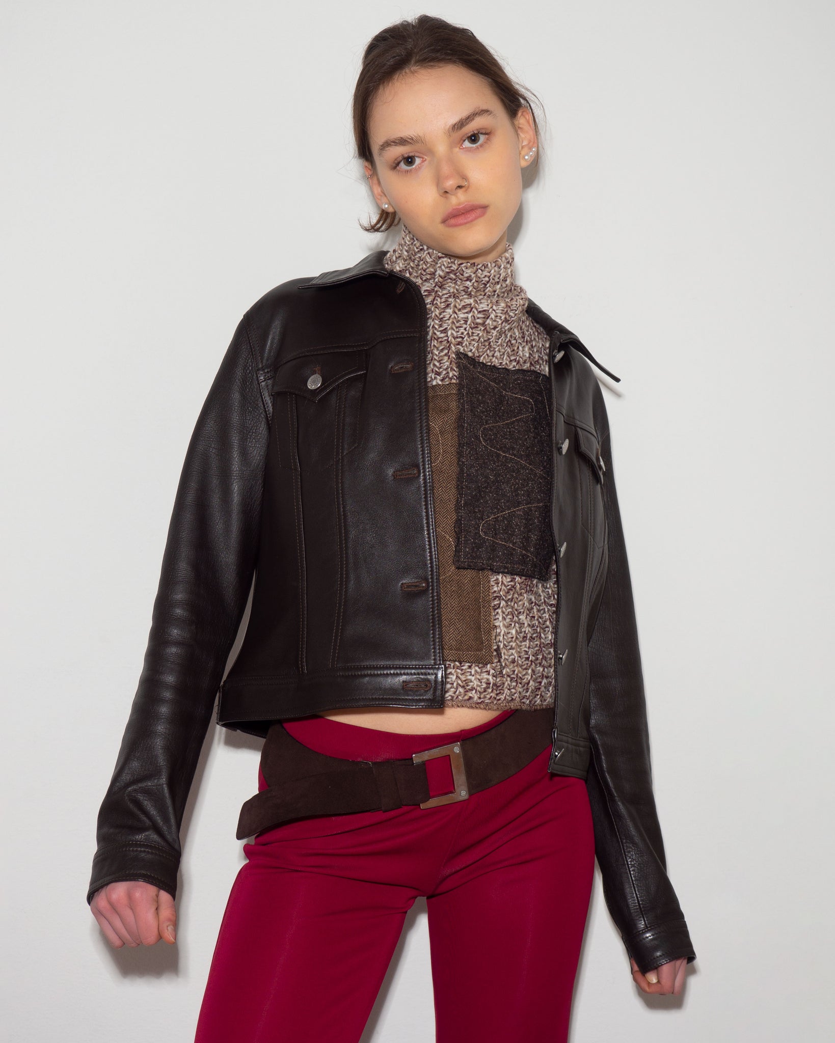 Max Mara Leather Jacket
