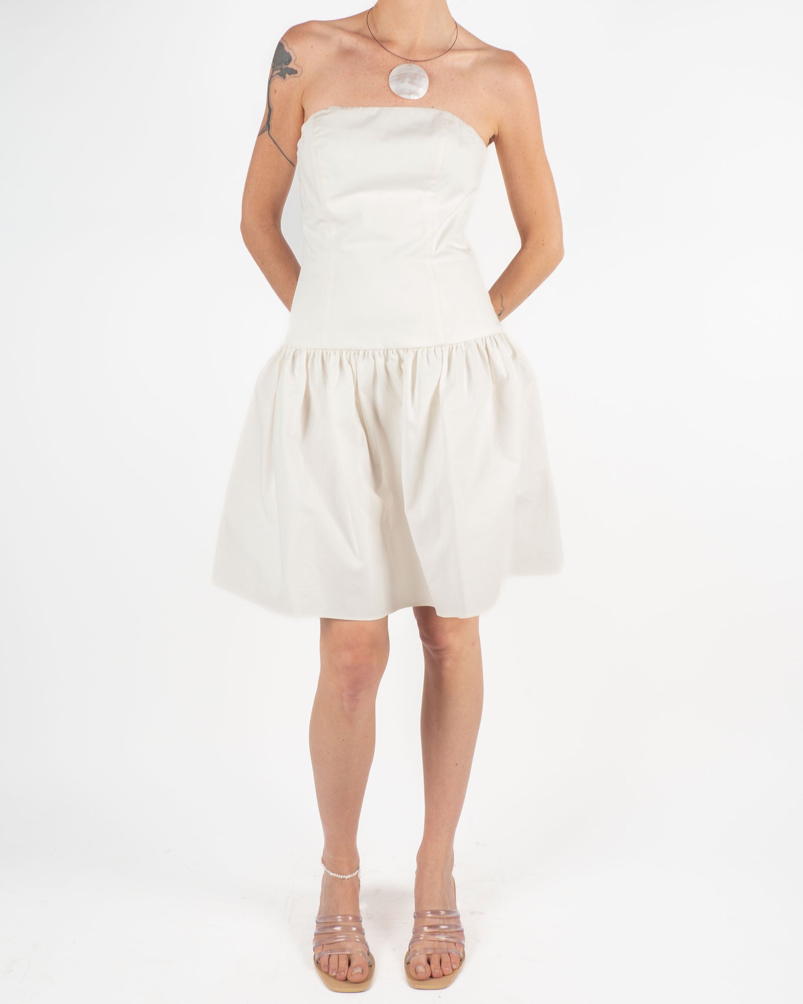 Blumarine Strapless Dress