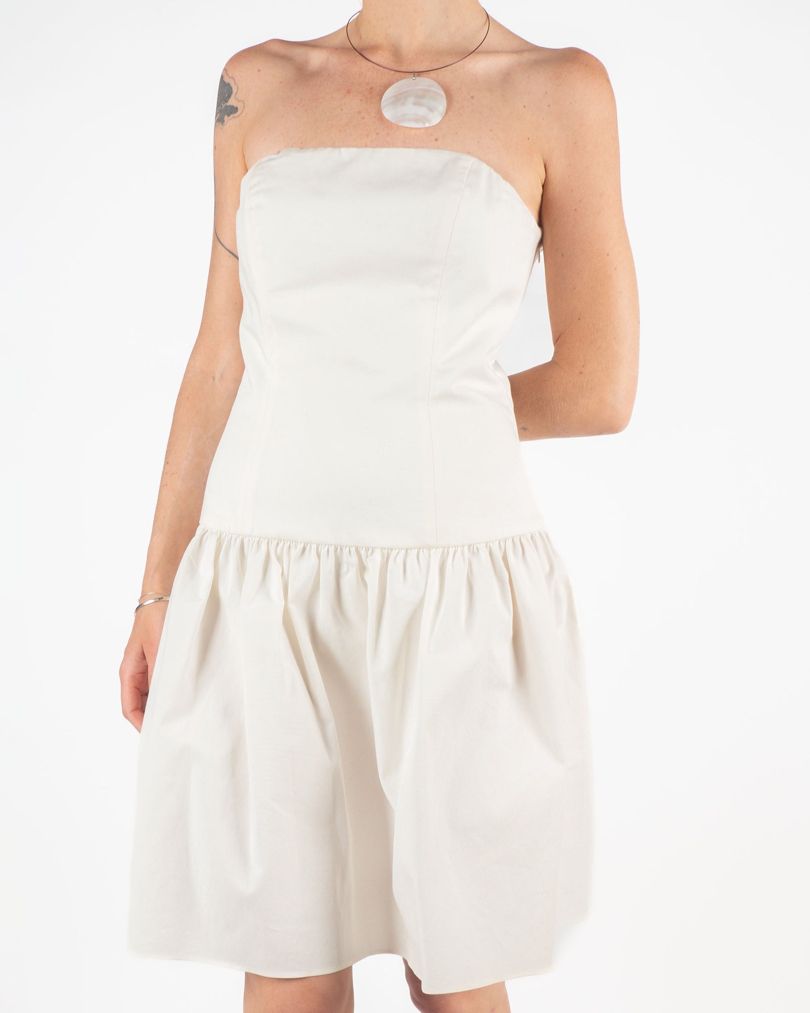 Blumarine Strapless Dress