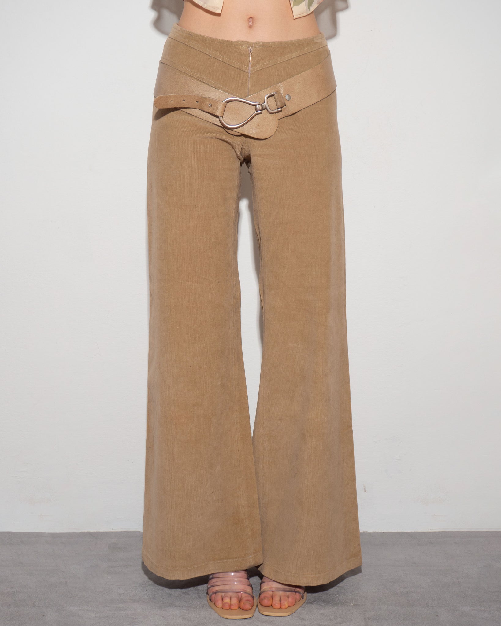 Corduroy Flare Pants