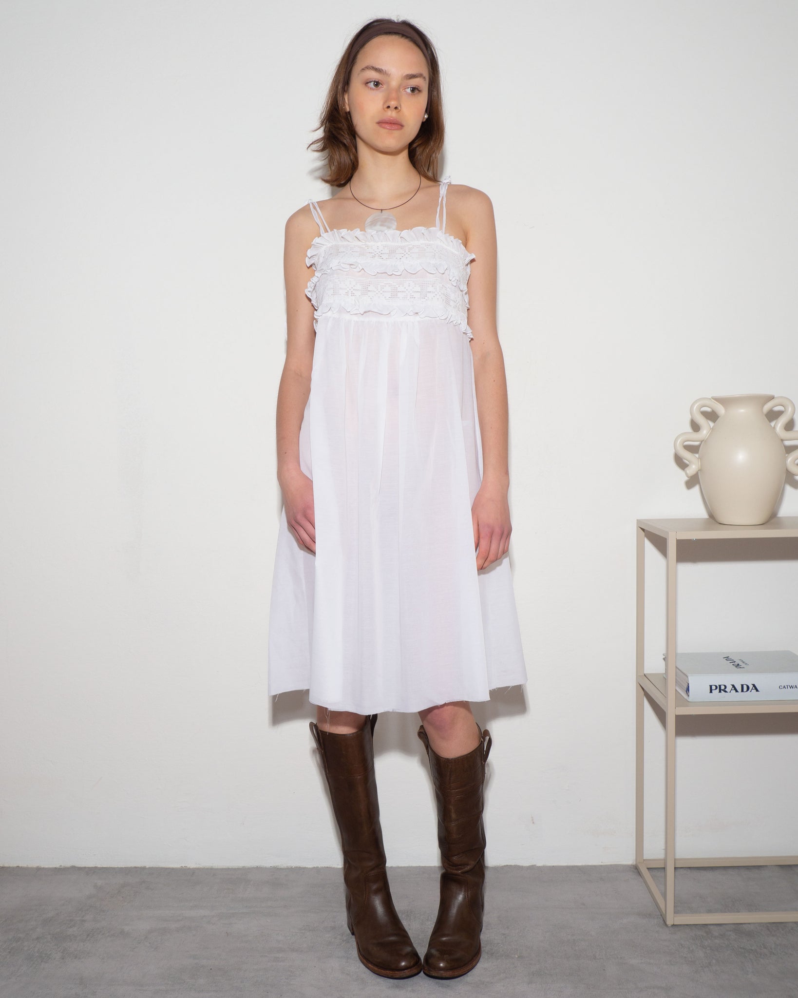 White Romantic Dress