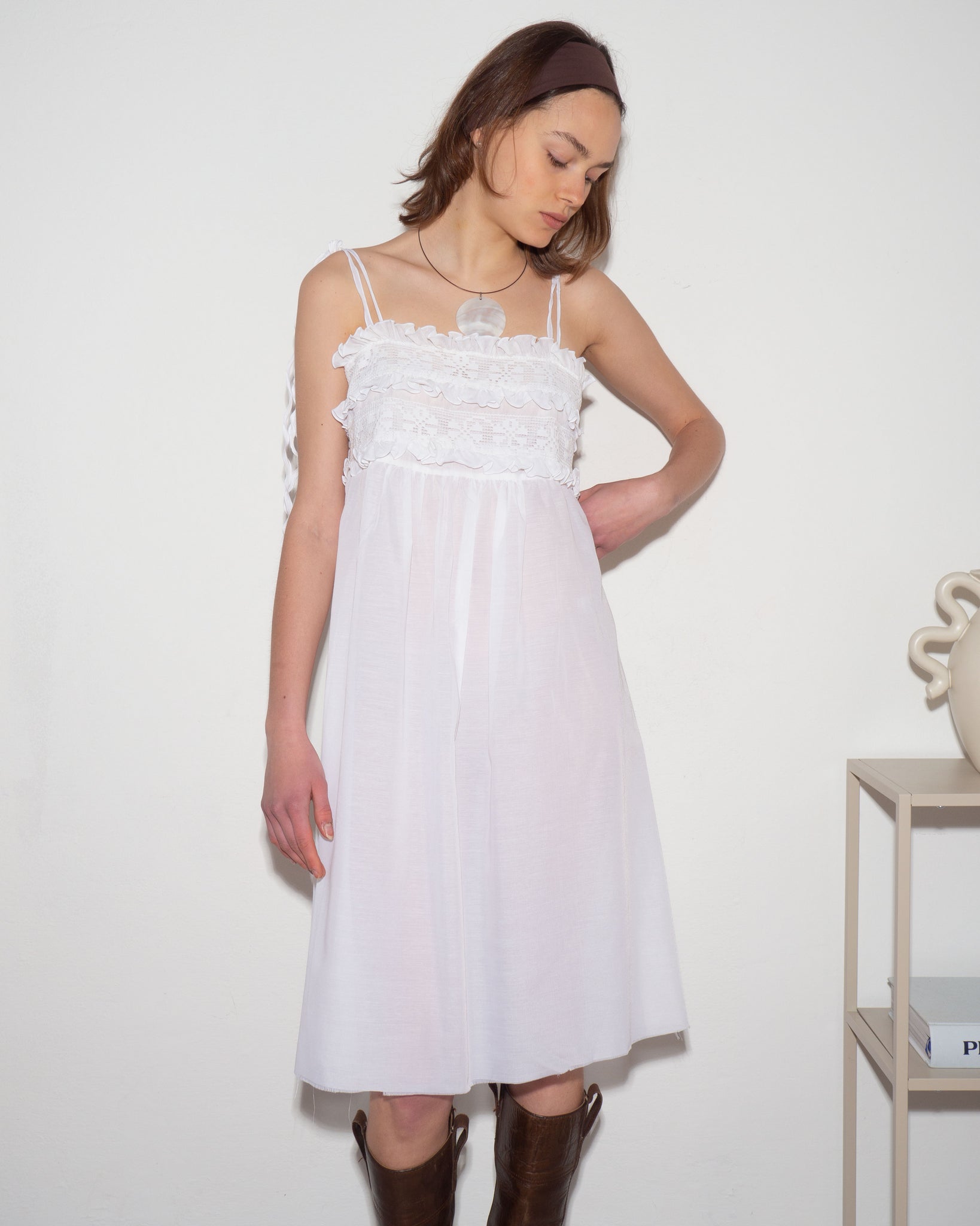 White Romantic Dress