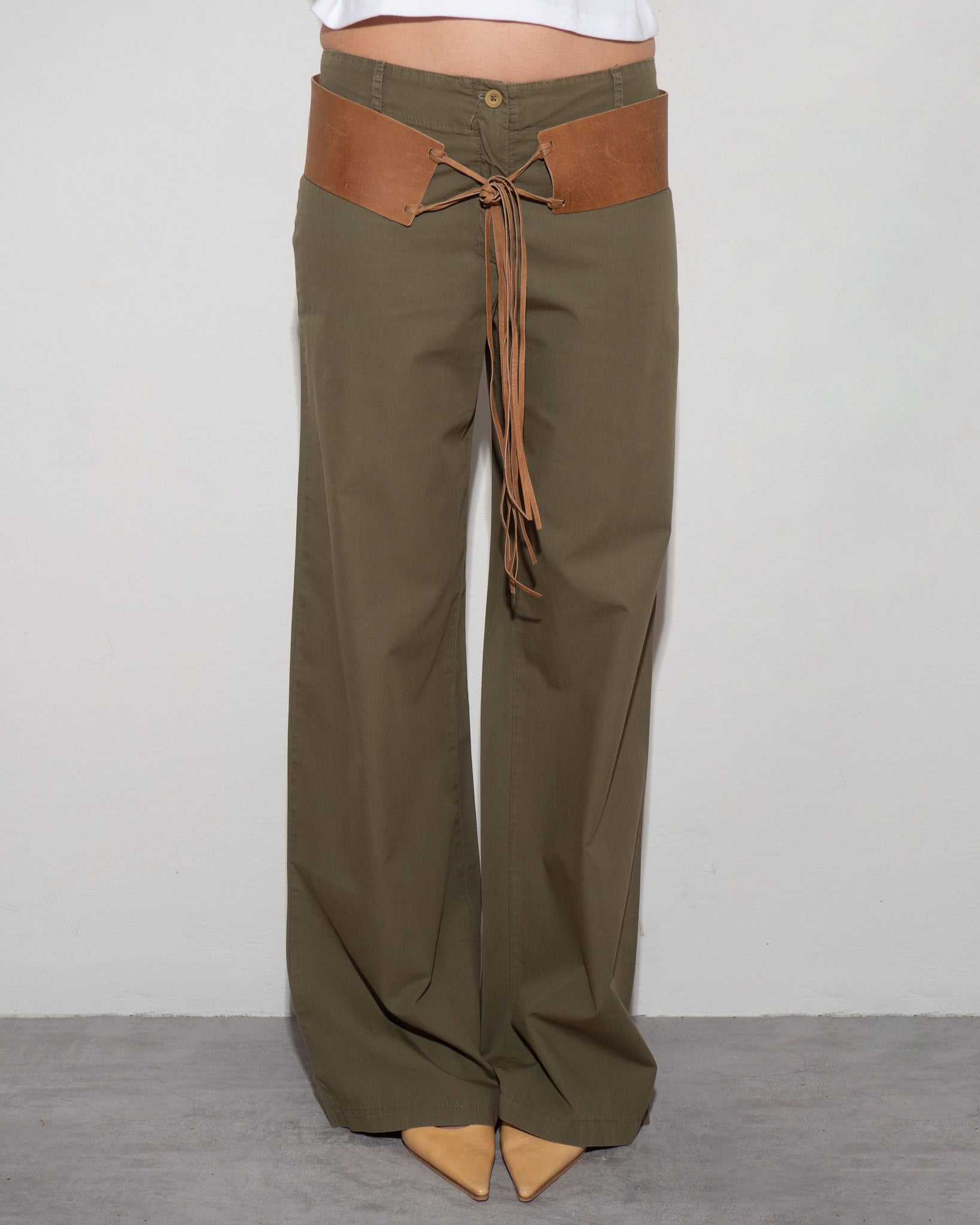 Khaki Green Pants