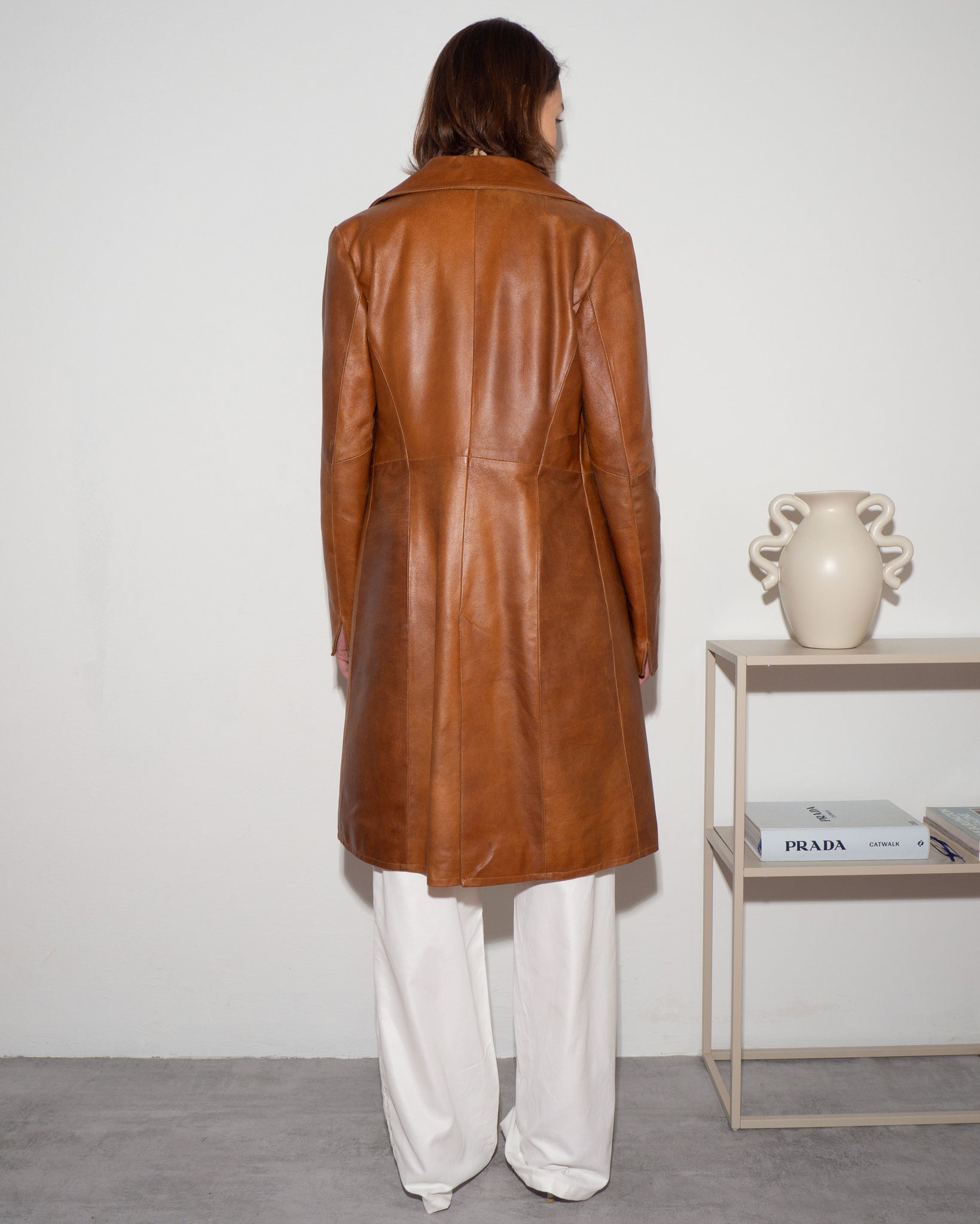 Leather Trench Coat