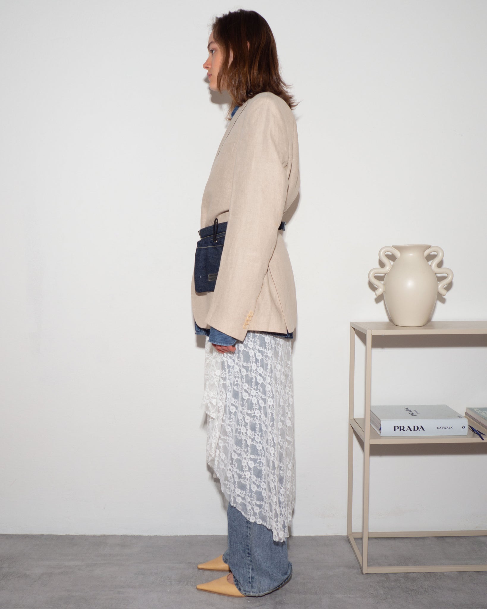 Linen Oversized Blazer