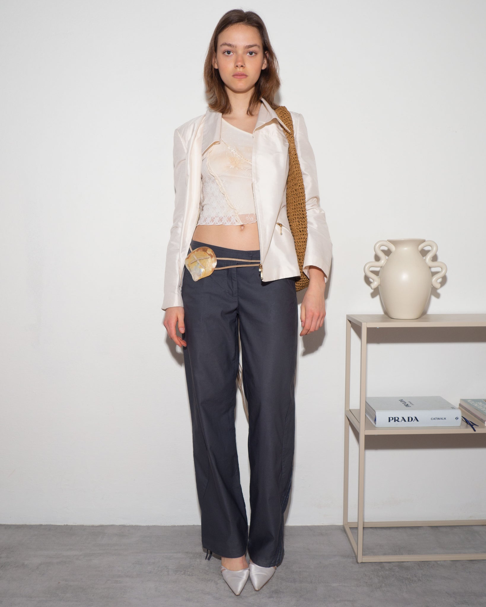 Silk Champagne Jacket