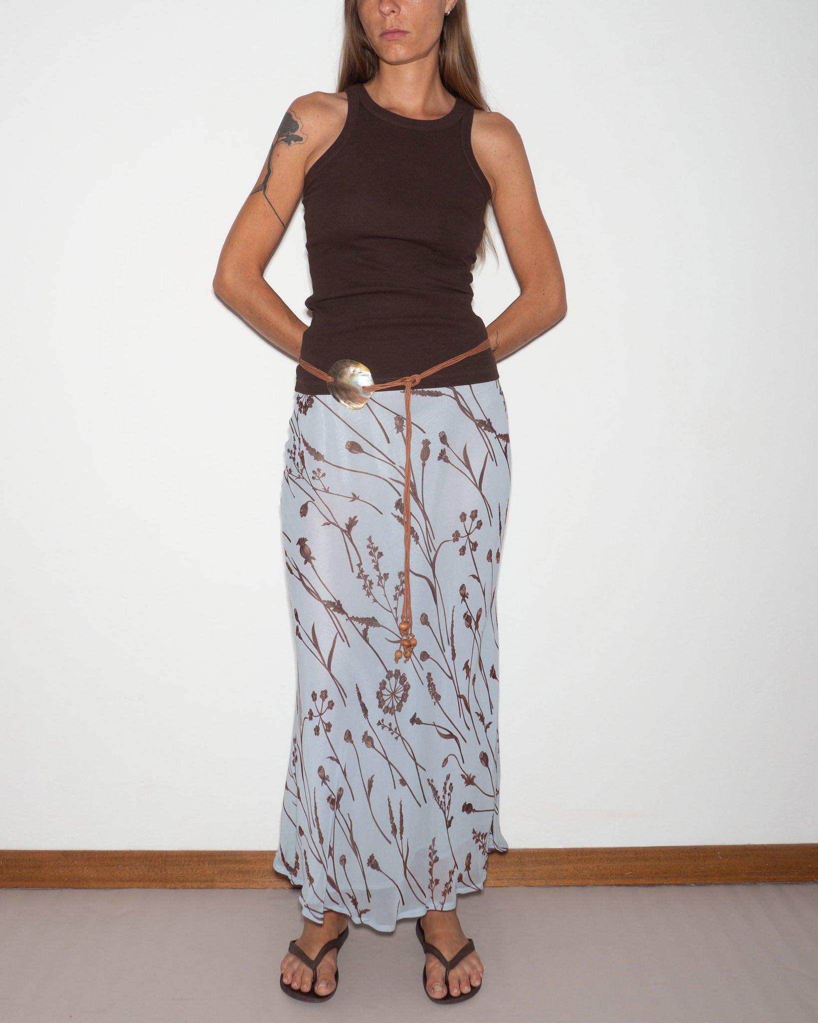 Floral Maxi Skirt