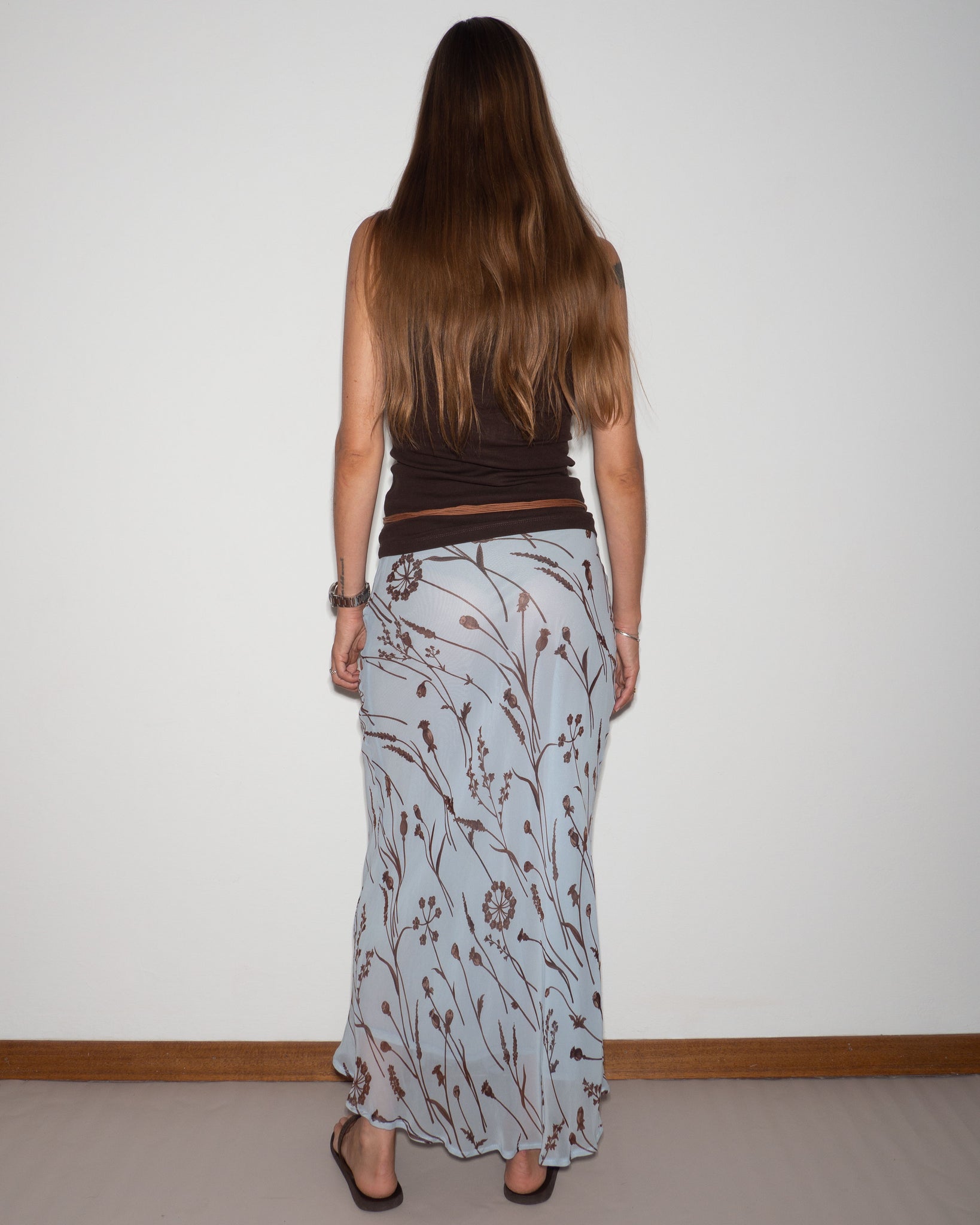 Floral Maxi Skirt