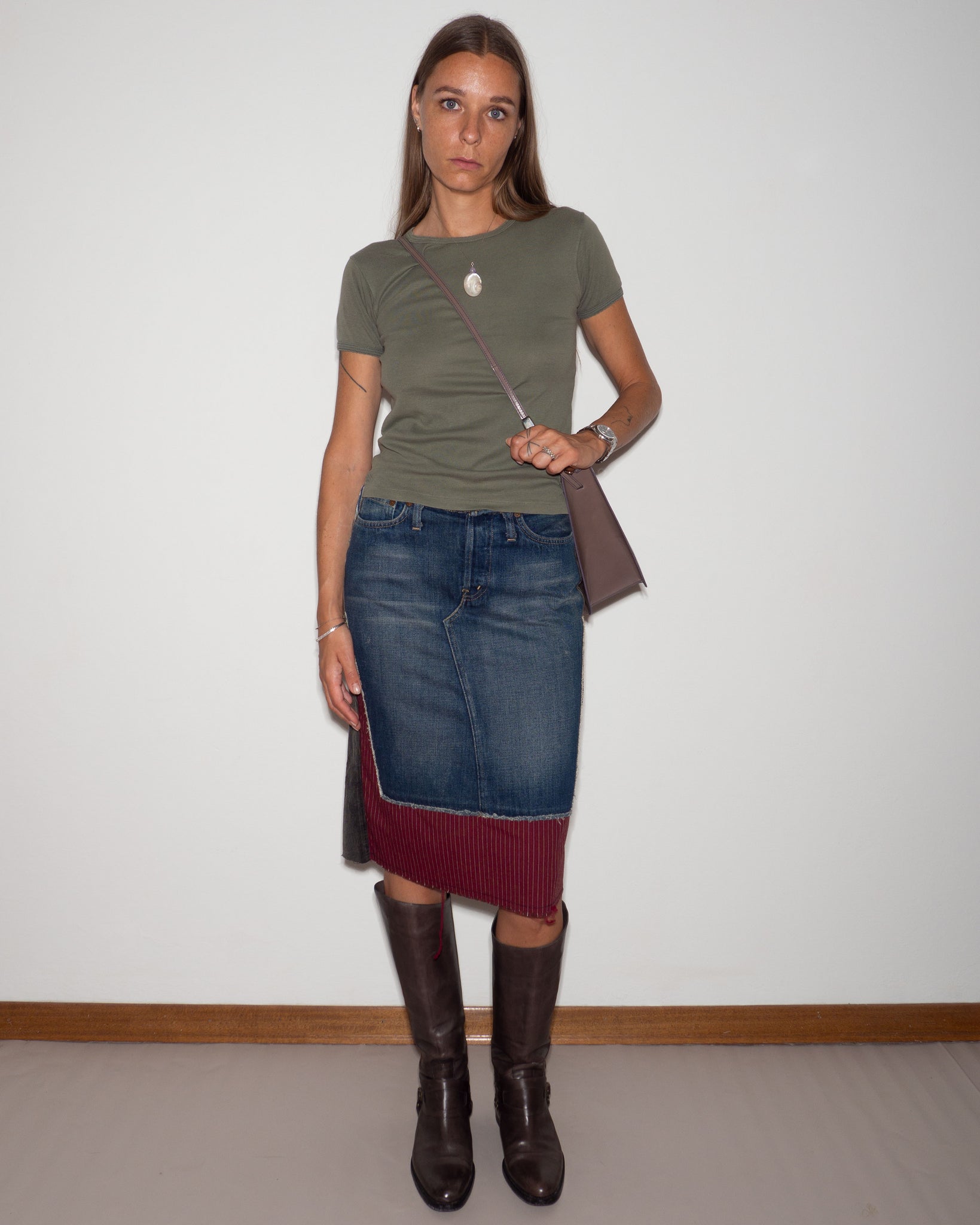 Replay Midi Skirt