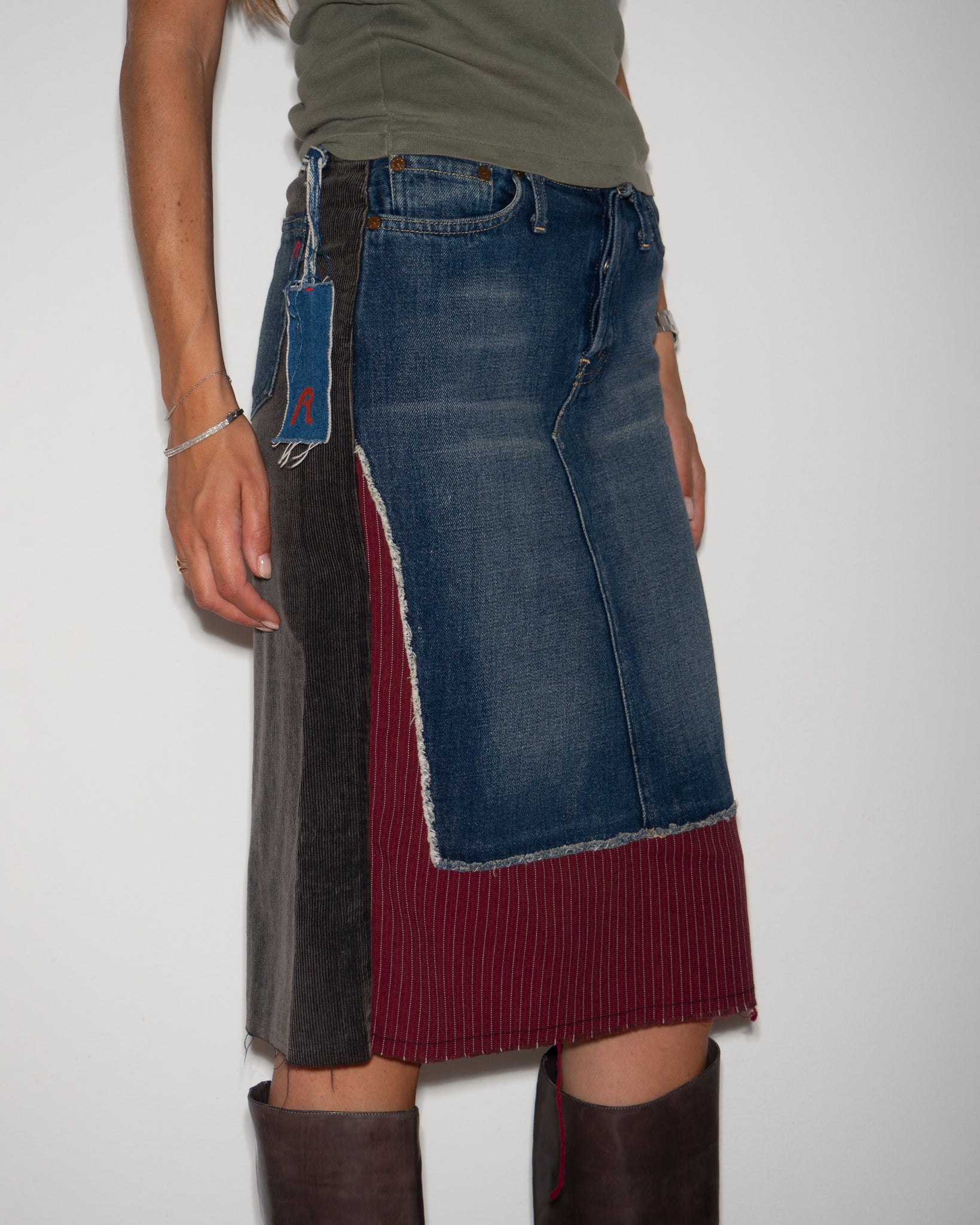 Replay Midi Skirt